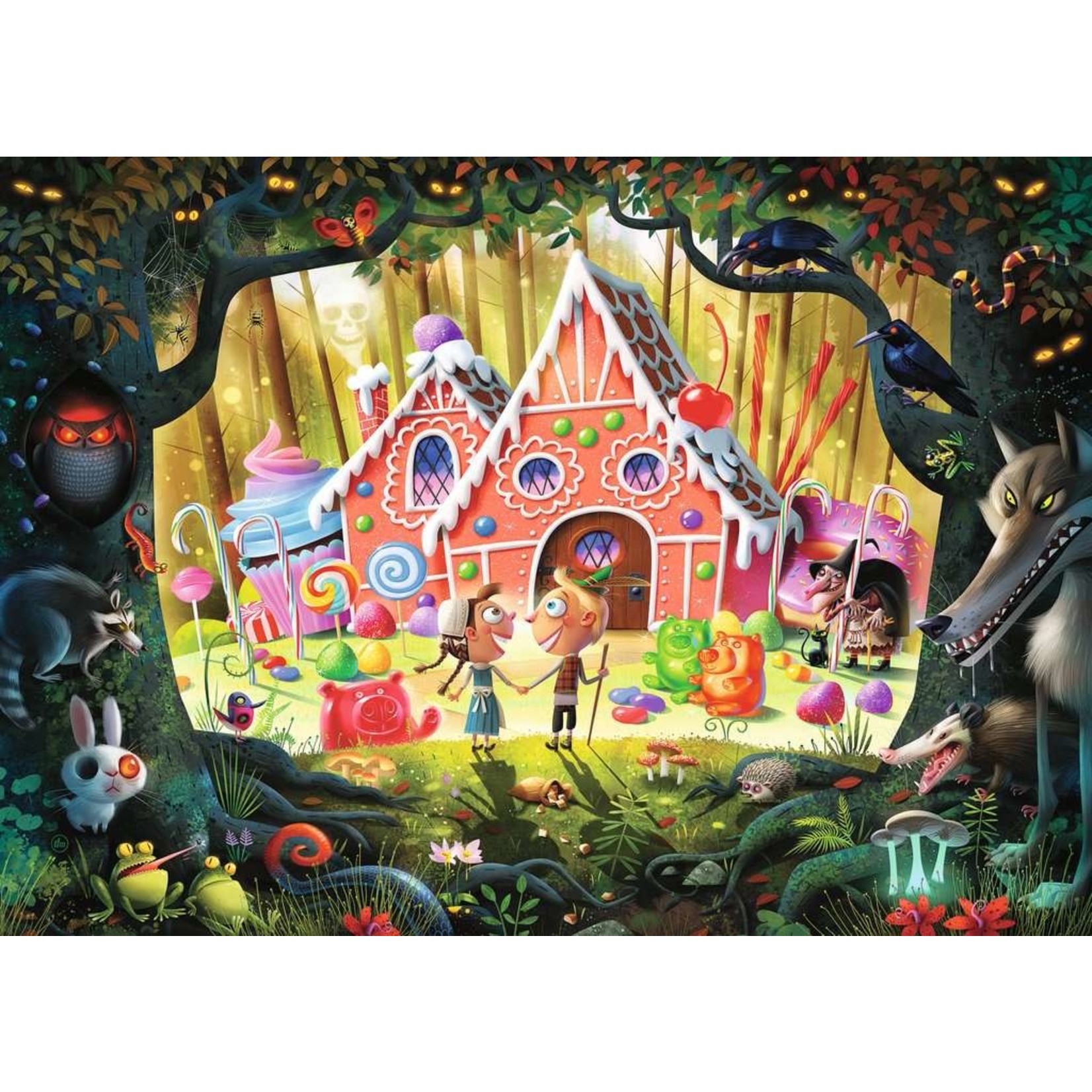 Hansel and Gretel Beware! 1000 Piece Puzzle
