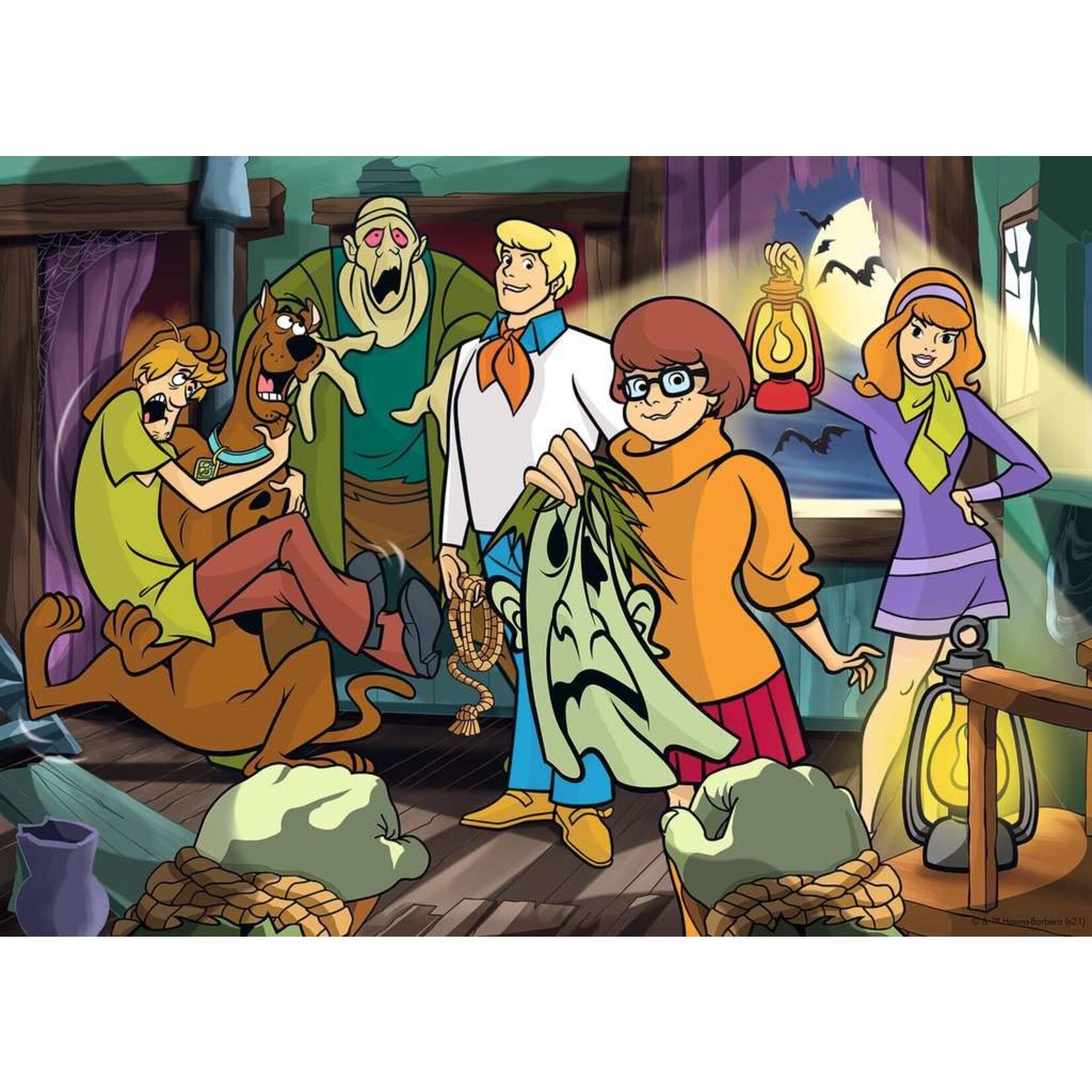 Scooby Doo Unmasking 1000 Piece Puzzle