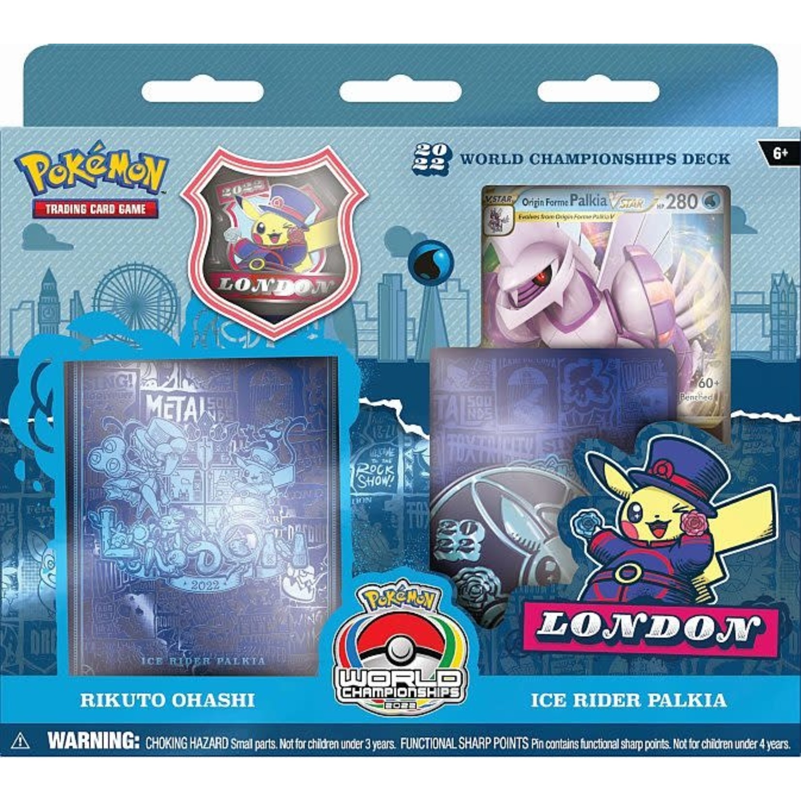 Pokemon: 2022 World Championship Deck: Rikuto Ohashi (Ice Rider Palkia)