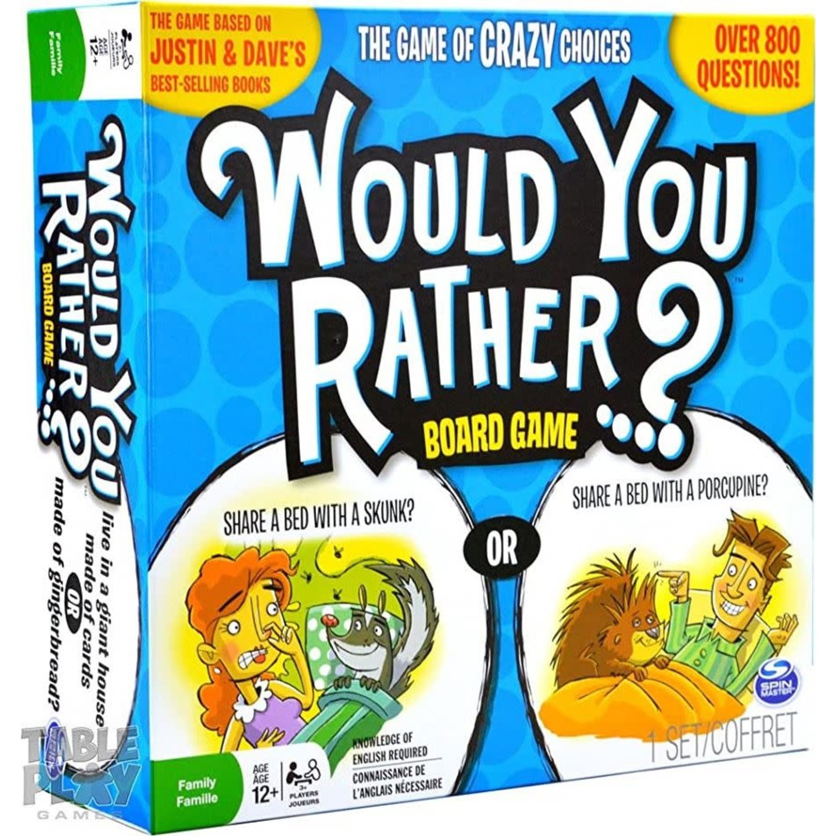 #16879 Would You Rather...? Board Game: Dragon Cache Used Game