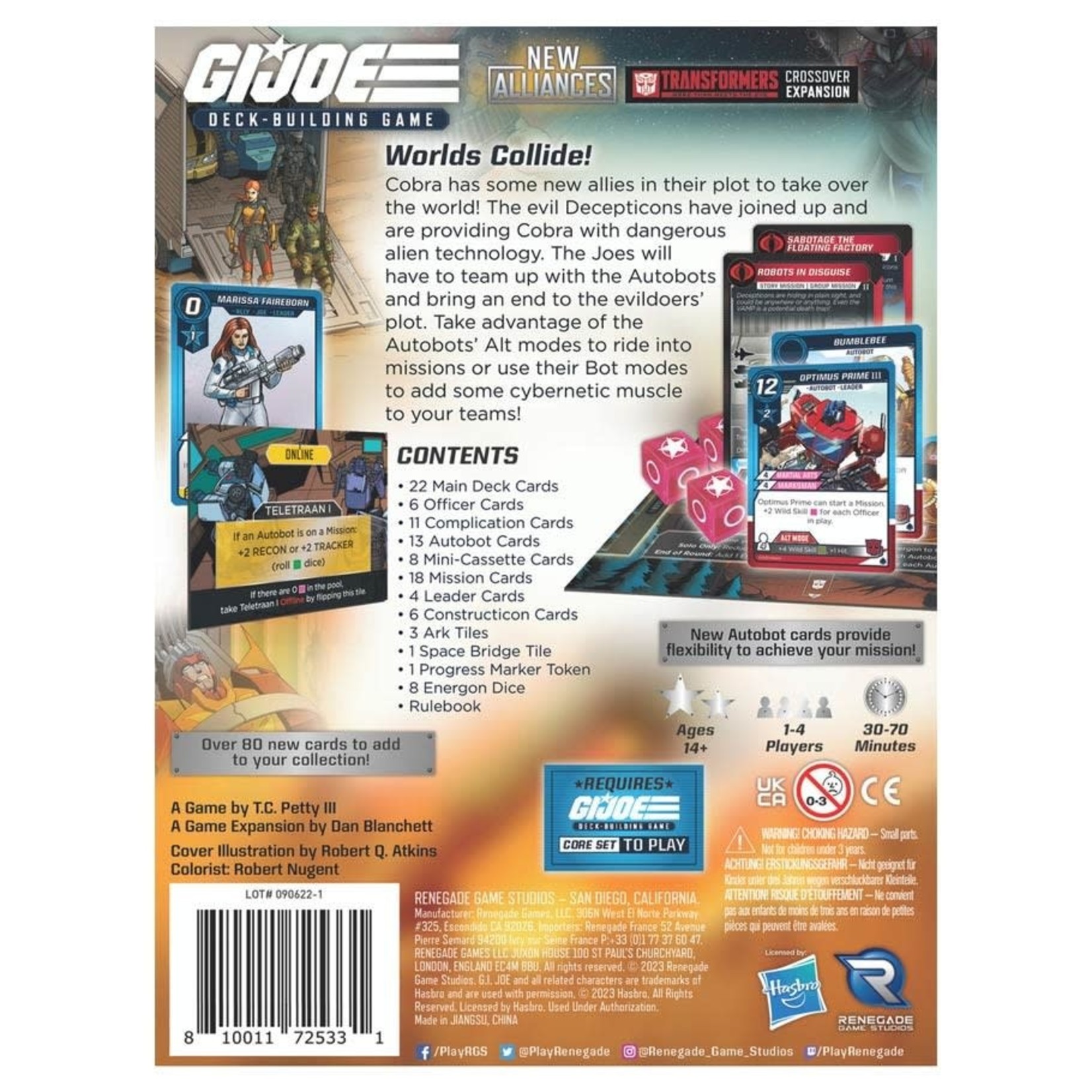 G.I. JOE Deck-Building Game: New Alliances/Transformers