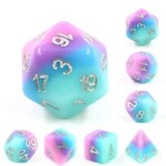 HD Layer Dice: Fey Bloom | 7 Die Resin Polyhedral Set