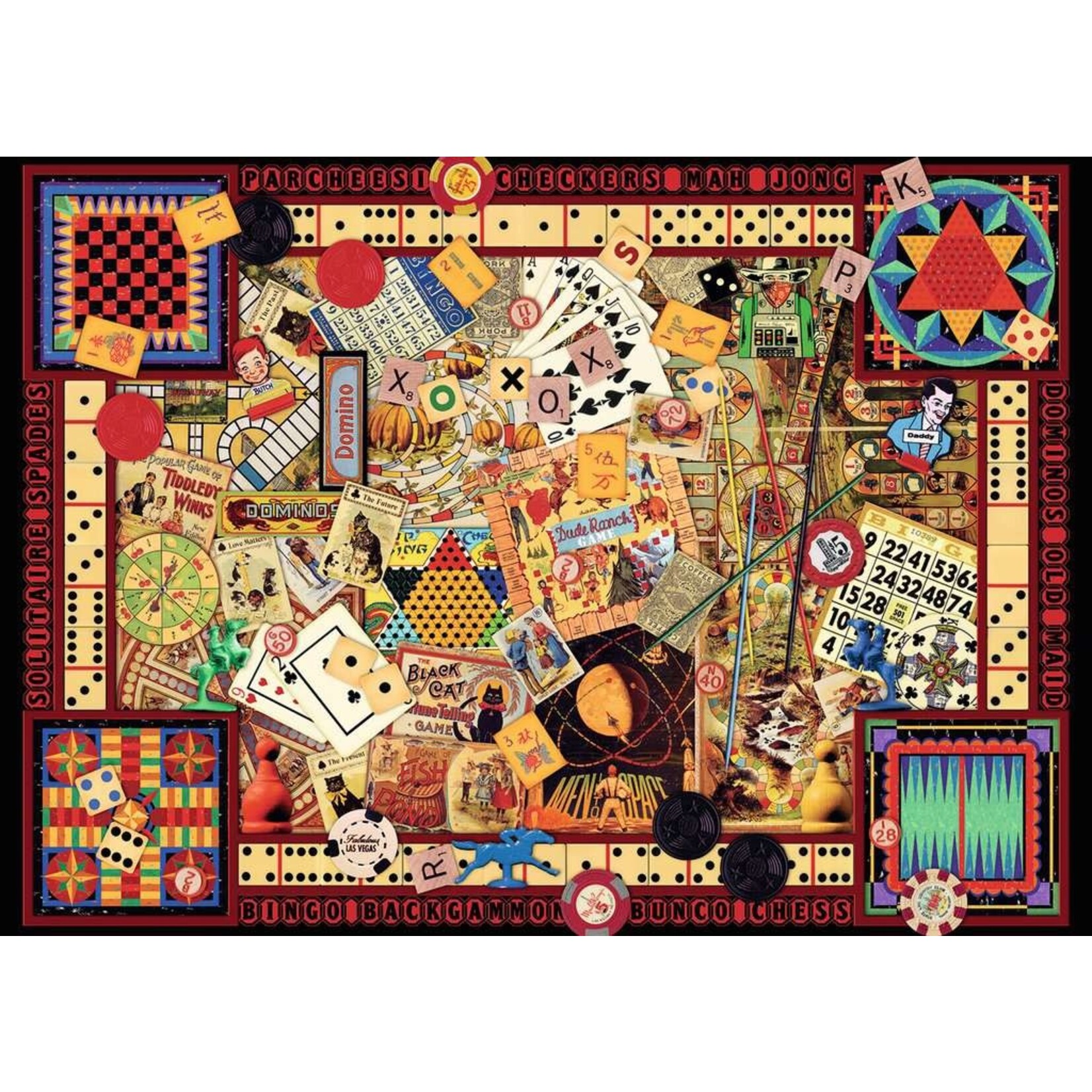 Vintage Games 1000 Piece Puzzle