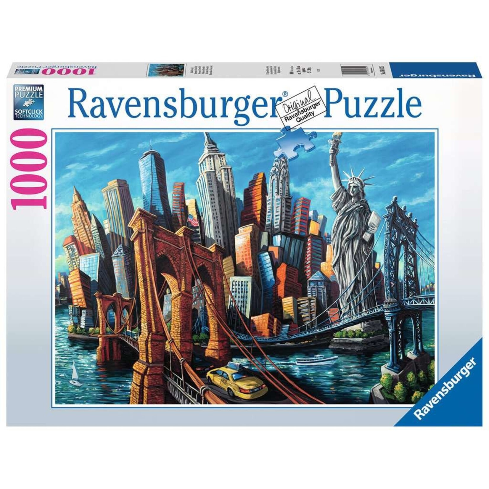 Welcome to New York 1000 Piece Puzzle