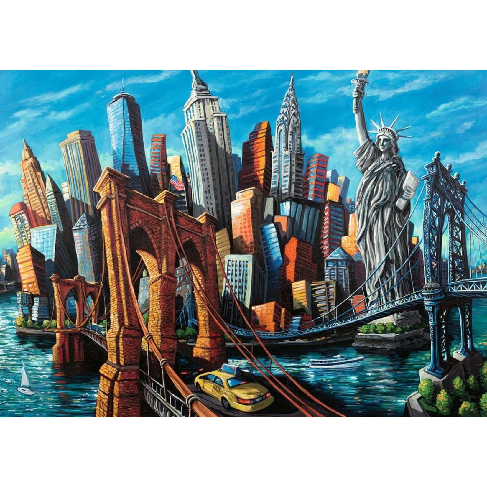 Welcome to New York 1000 Piece Puzzle