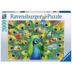 Land of the Peacock 2000 Piece Puzzle