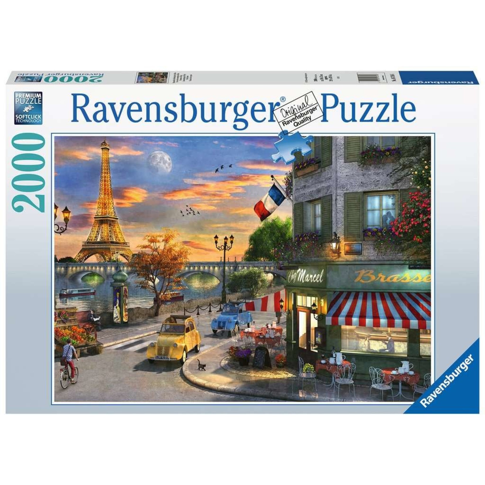 Paris Sunset 2000 Piece Puzzle