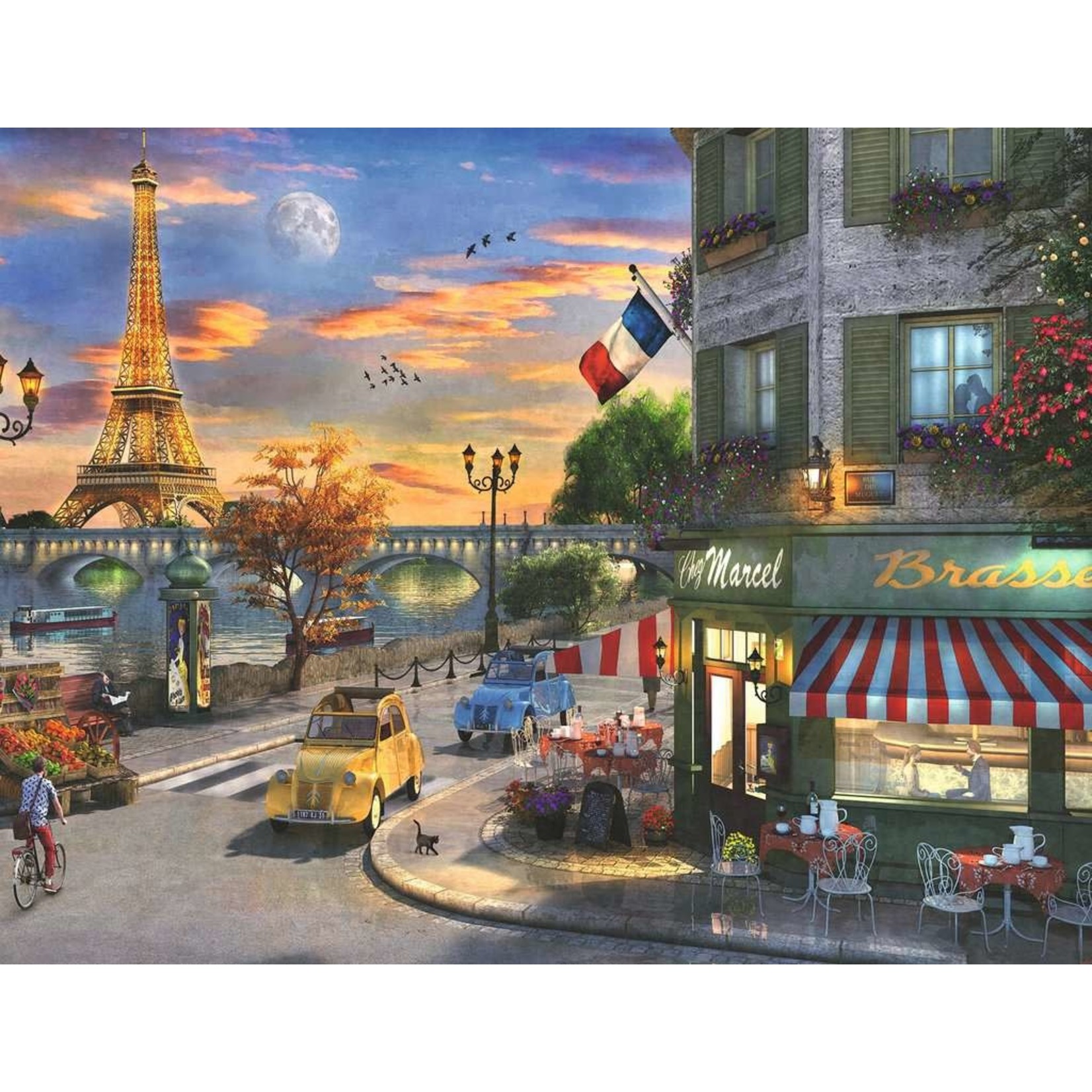 Paris Sunset 2000 Piece Puzzle