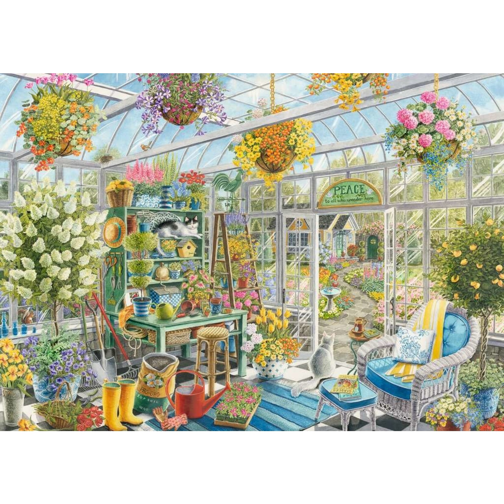 Greenhouse Heaven 300 Piece Large Format Puzzle