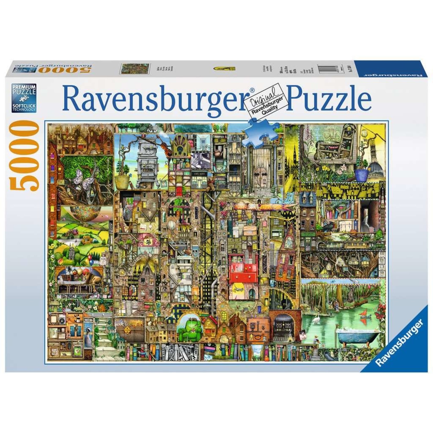 Bizarre Town 5000 Piece Puzzle