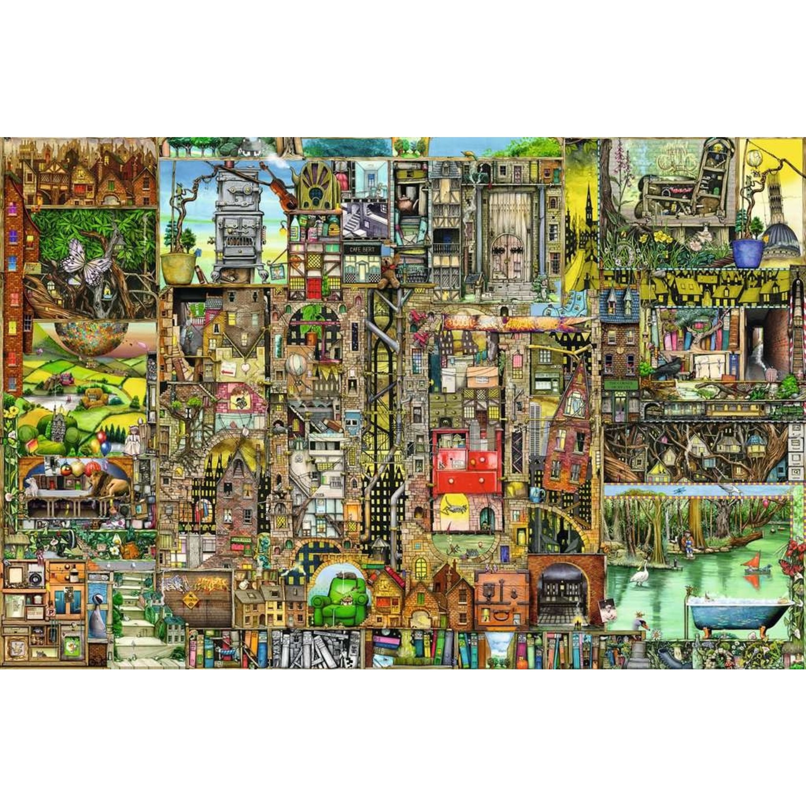Bizarre Town 5000 Piece Puzzle