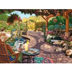 Cozy Backyard Bliss 750 Piece Large Format Puzzle