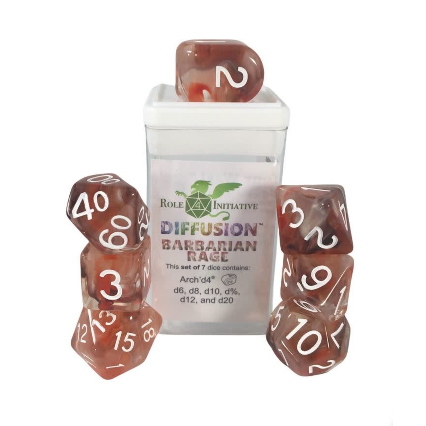 7-Set Diffusion Dice Barbarian Rage Special Reserve