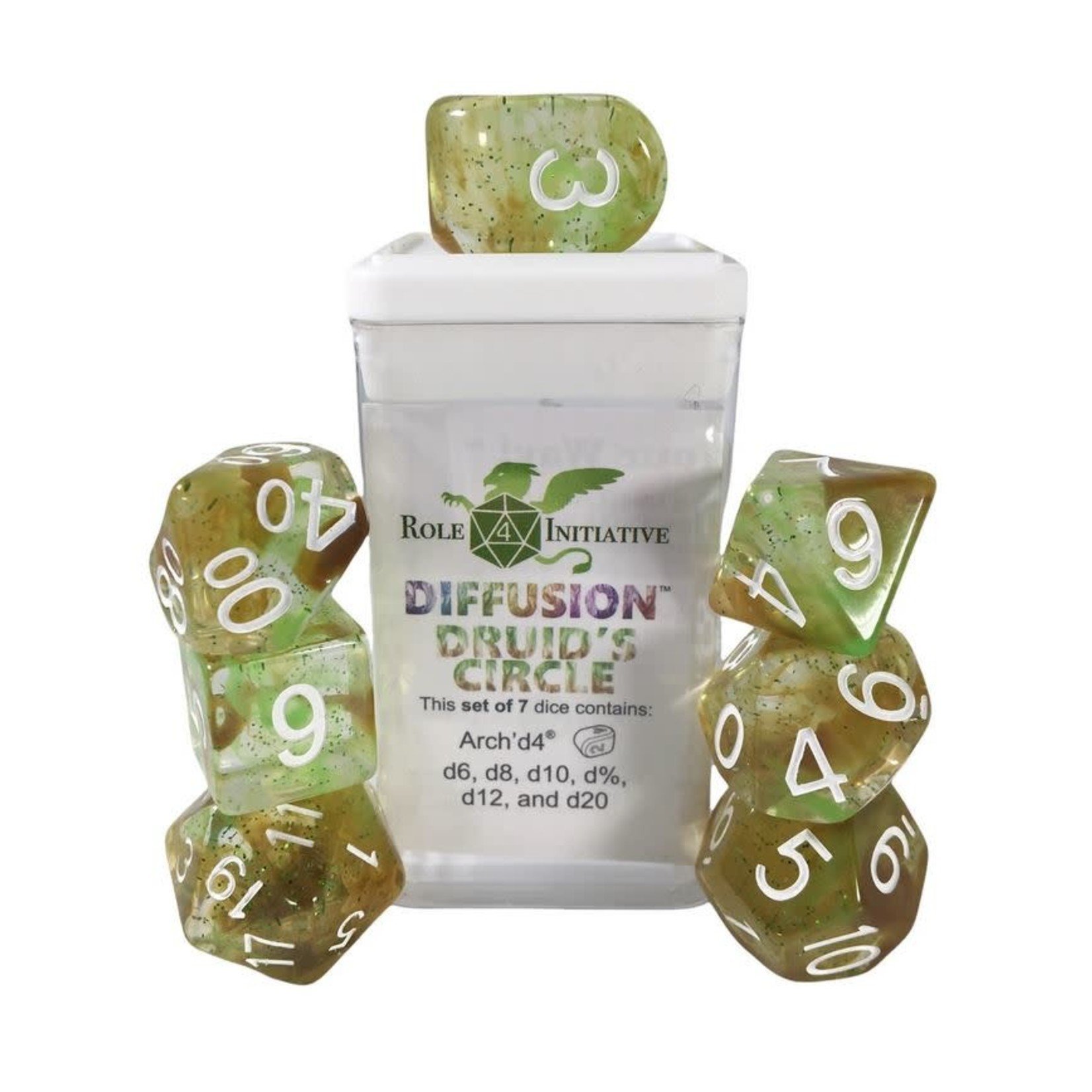 7-Set Diffusion Dice Druid's Circle Special Reserve