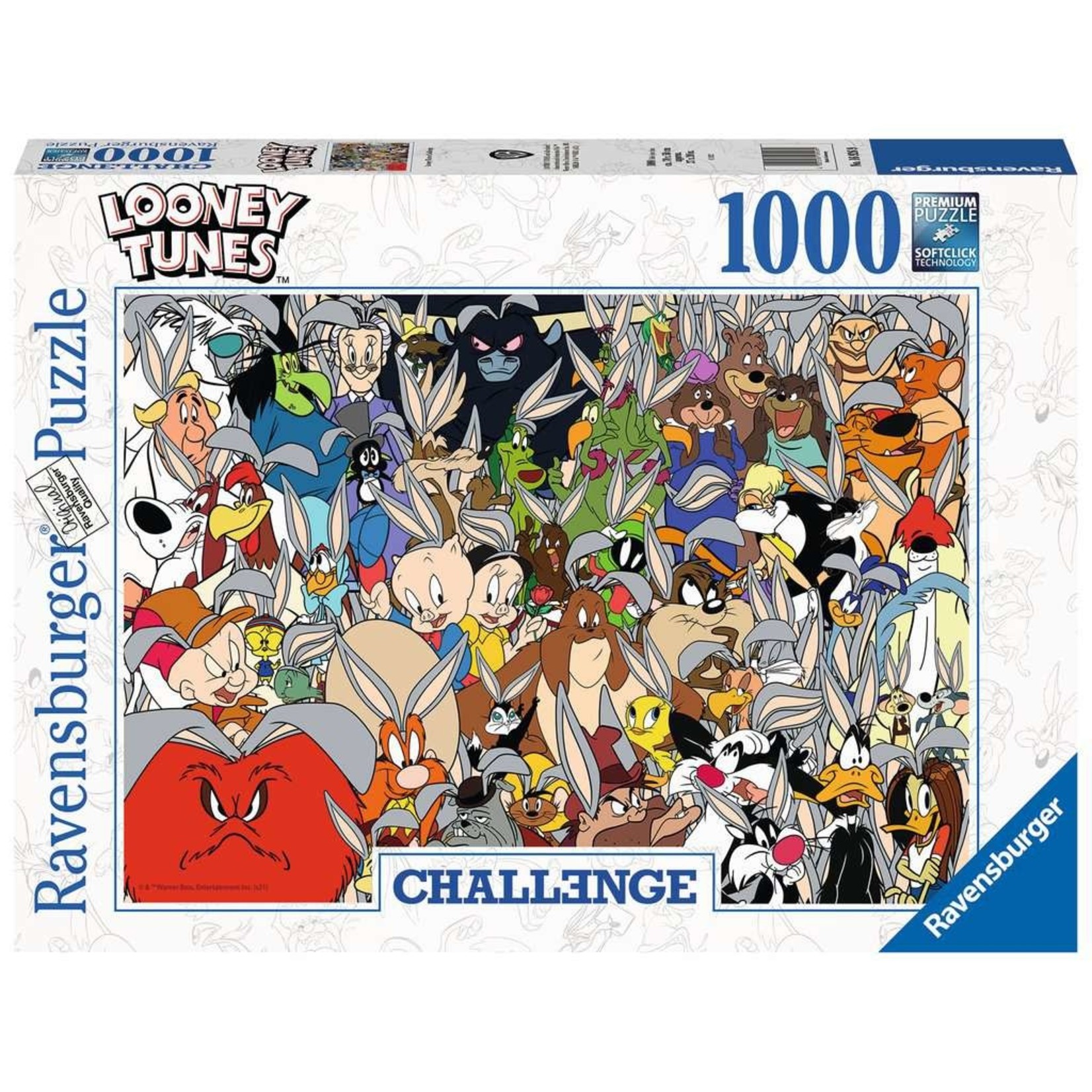 Looney Tunes 1000 Piece Challenge Puzzle