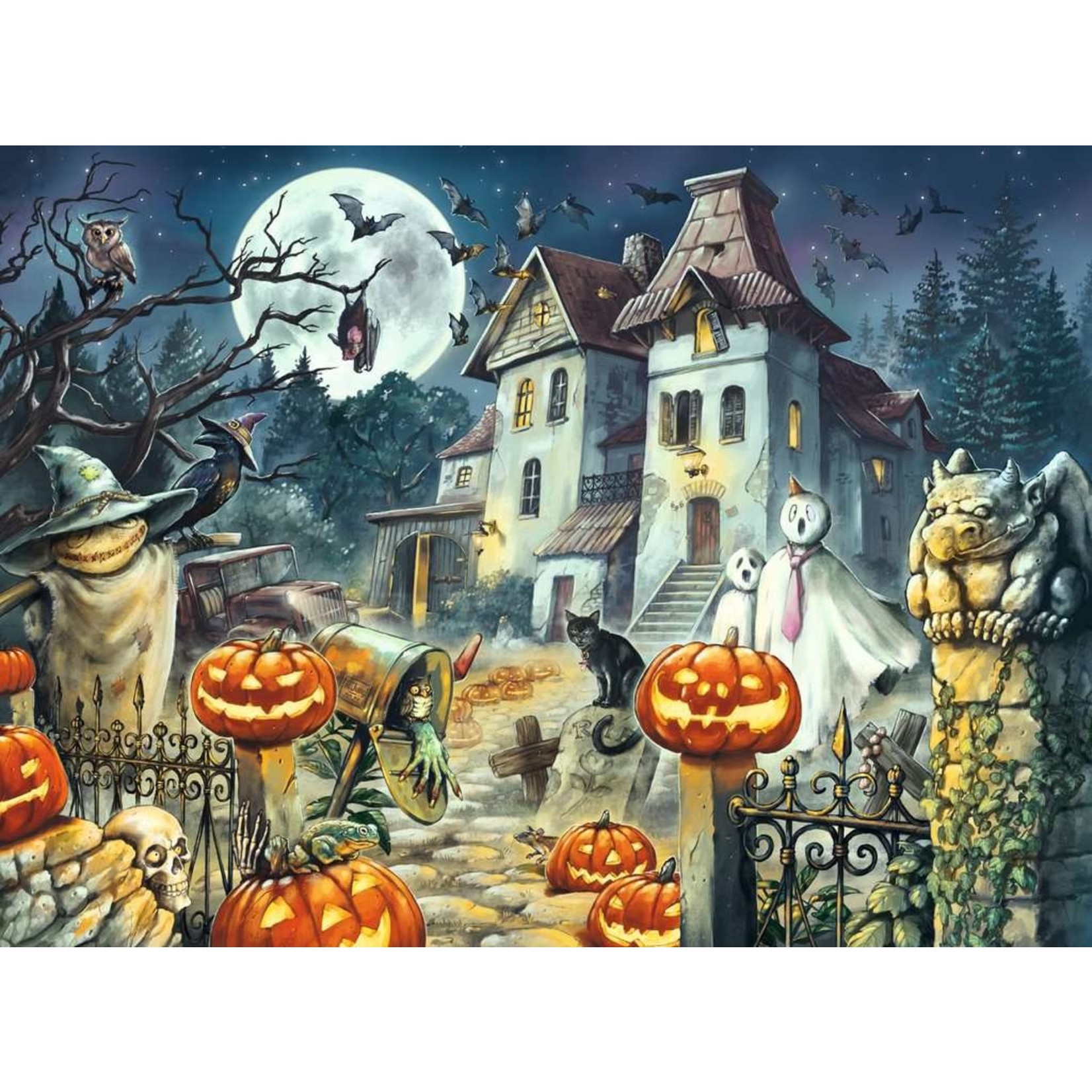Halloween House Seasonal 300 Piece Puzzle
