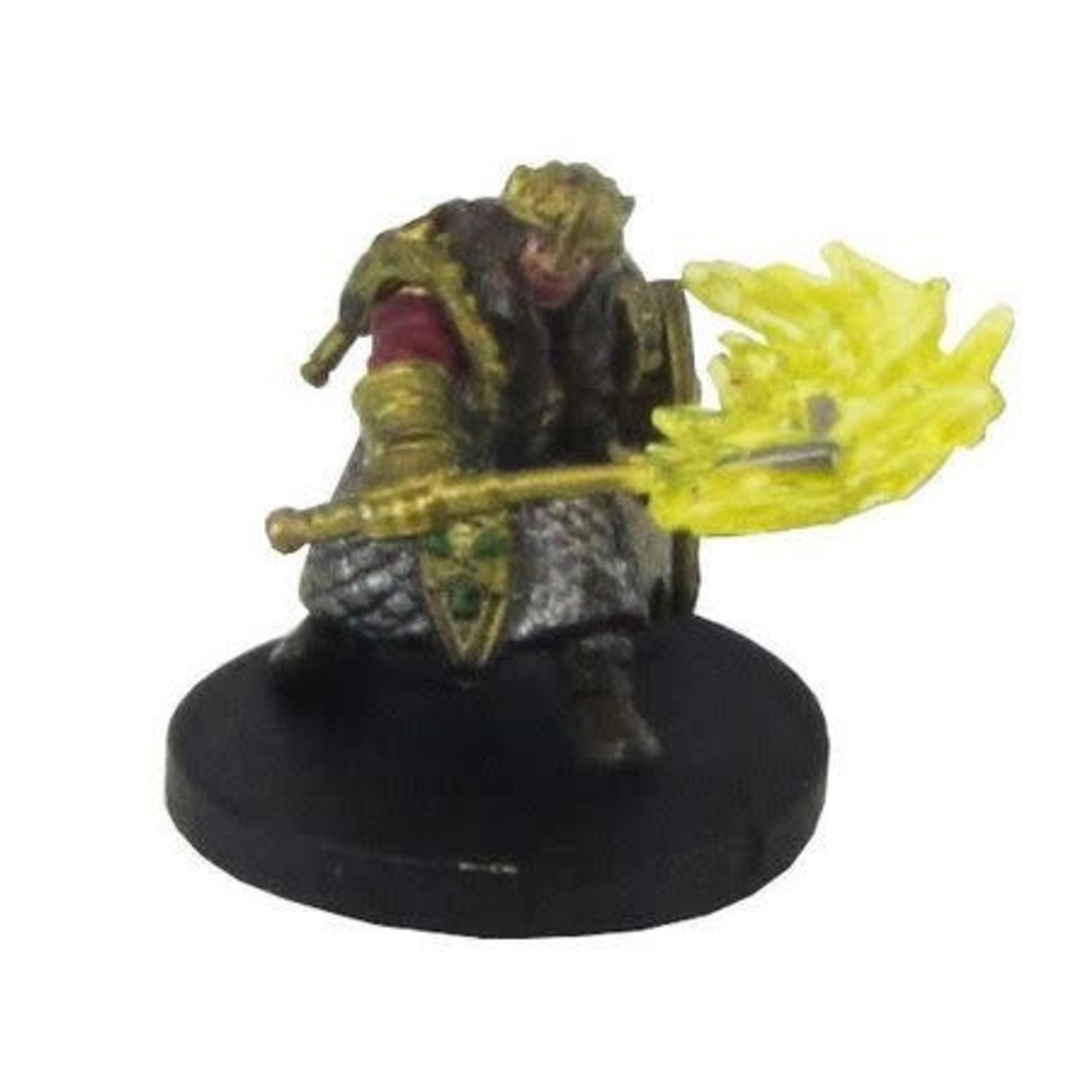 Painted Mini Single: Epic Level Starter #001 Gold Dwarf Cleric