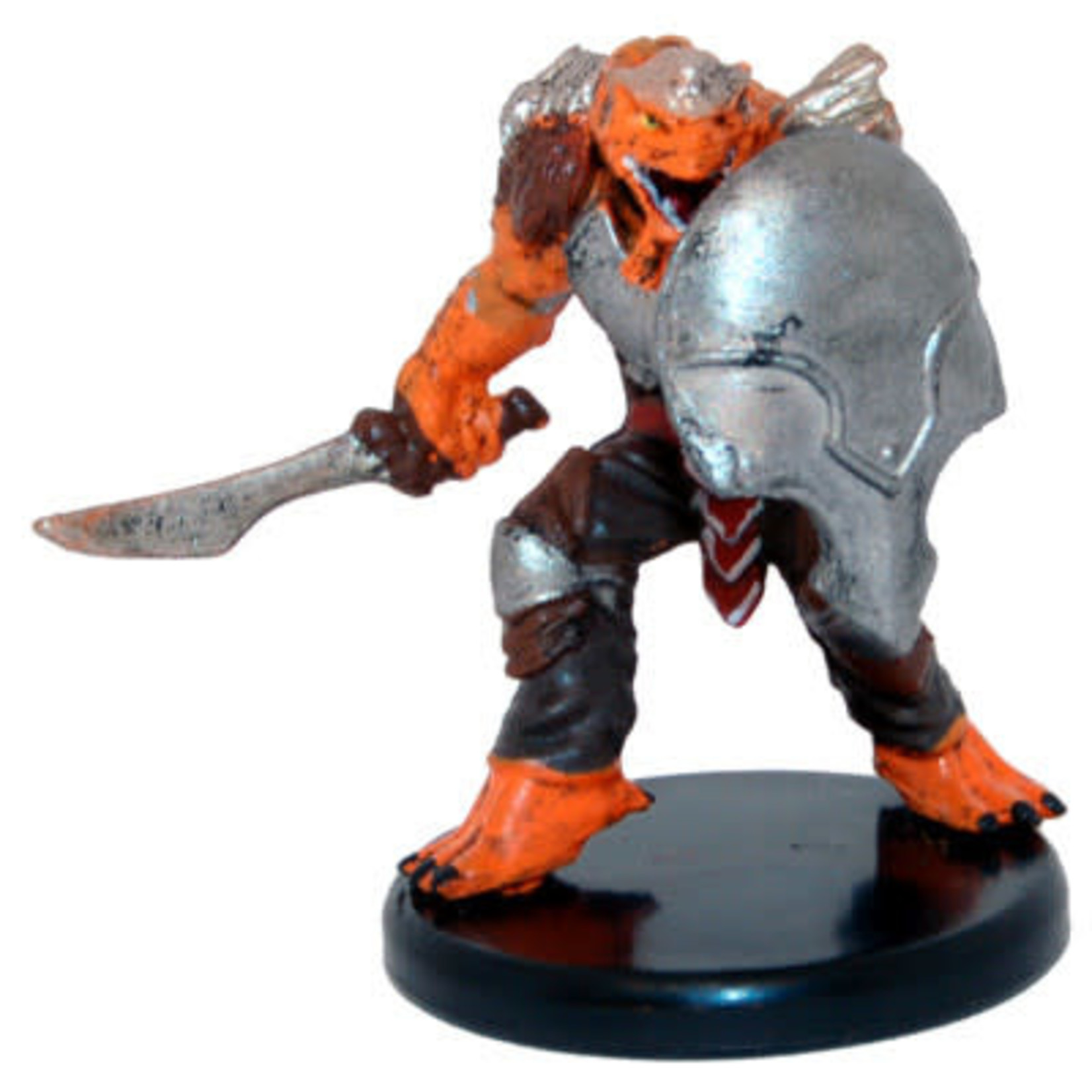 Painted Mini Single: Monster Menagerie 3 #020a Dragonborn Fighter (Sword)