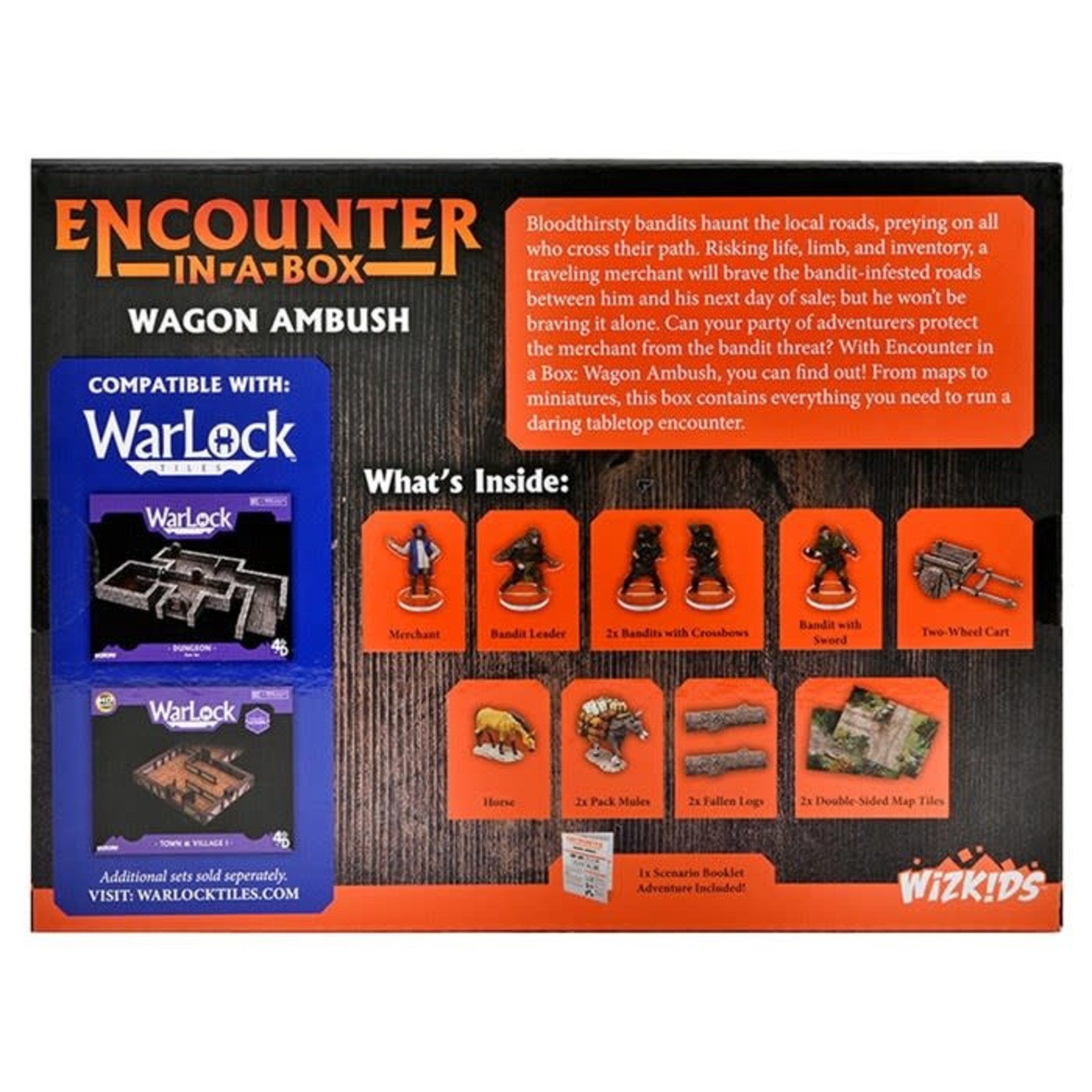 Encounter in a Box: Wagon Ambush  WarLock Tiles
