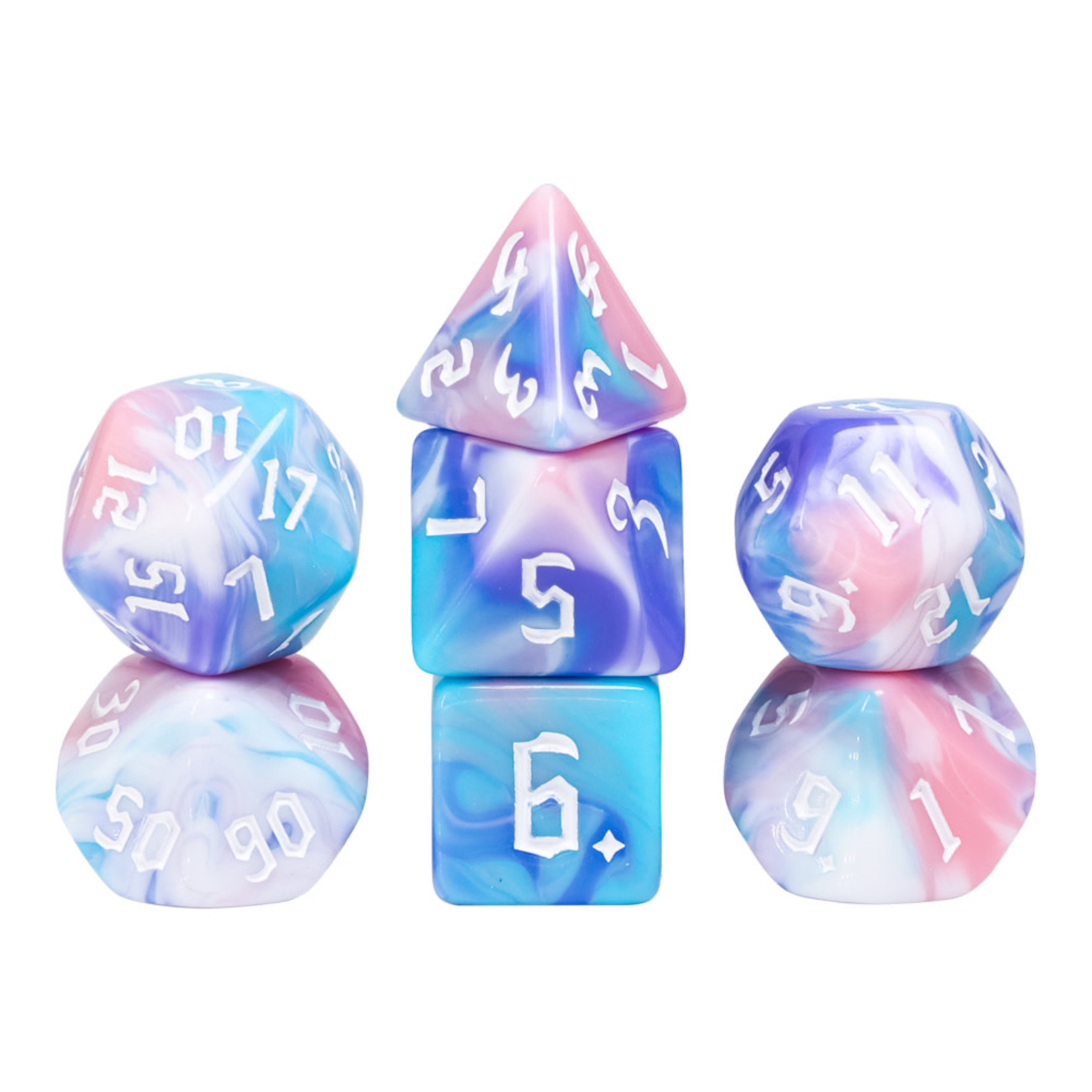 HD Blend Dice: Fairy Tale | 7 Die Polyhedral Set