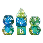 HD Blend Dice: Babble Brook | 7 Die Polyhedral Set
