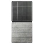 Megamat: Reversible Squares Black/Grey