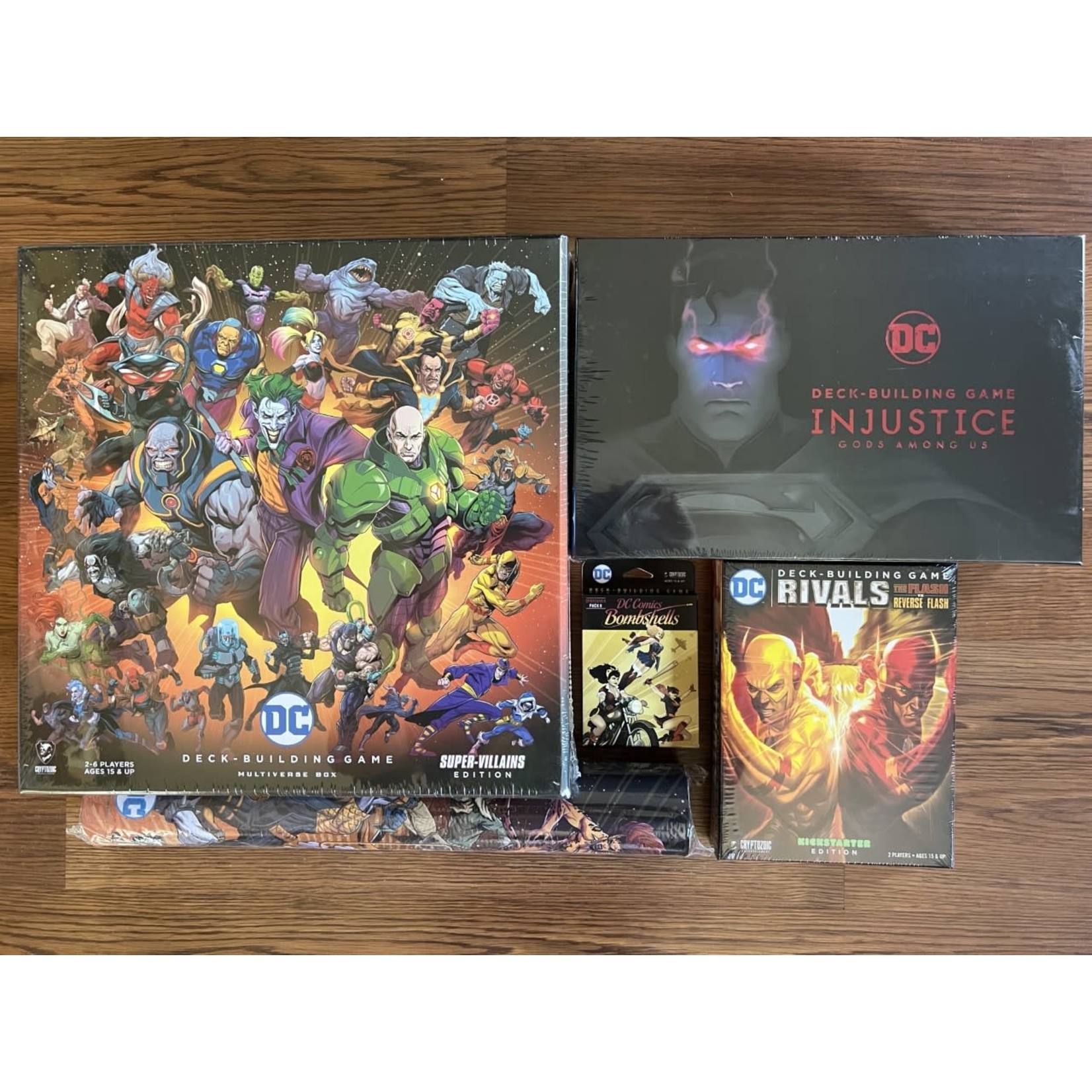 DC Comics Deck Building Game Injustice 10th Anniversary Bundle (All Sales Final)