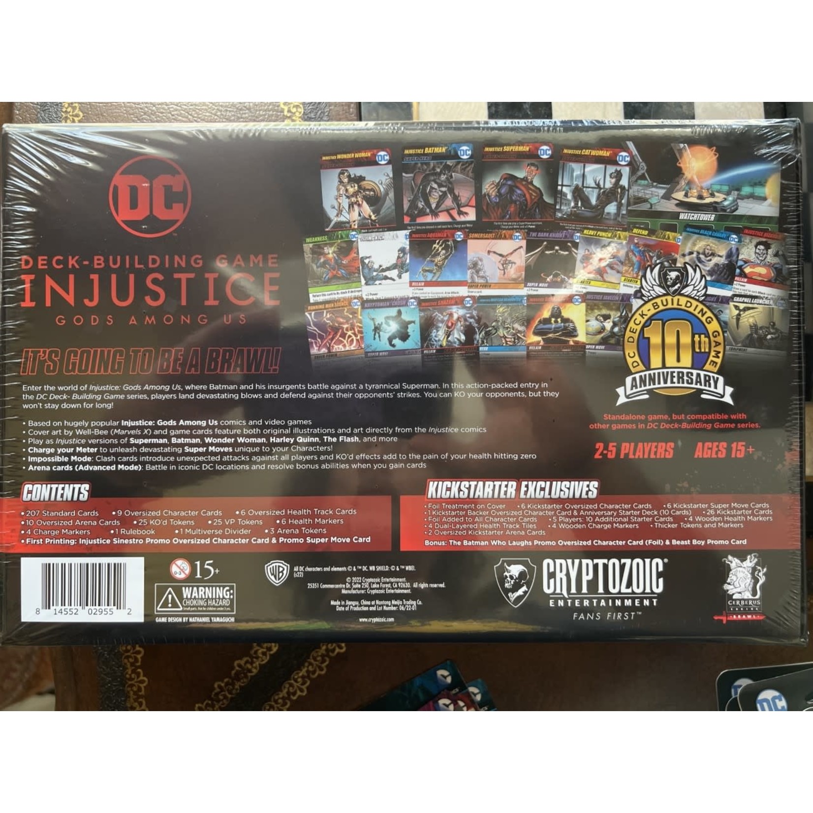 DC Comics Deck Building Game Injustice 10th Anniversary Bundle (All Sales Final)