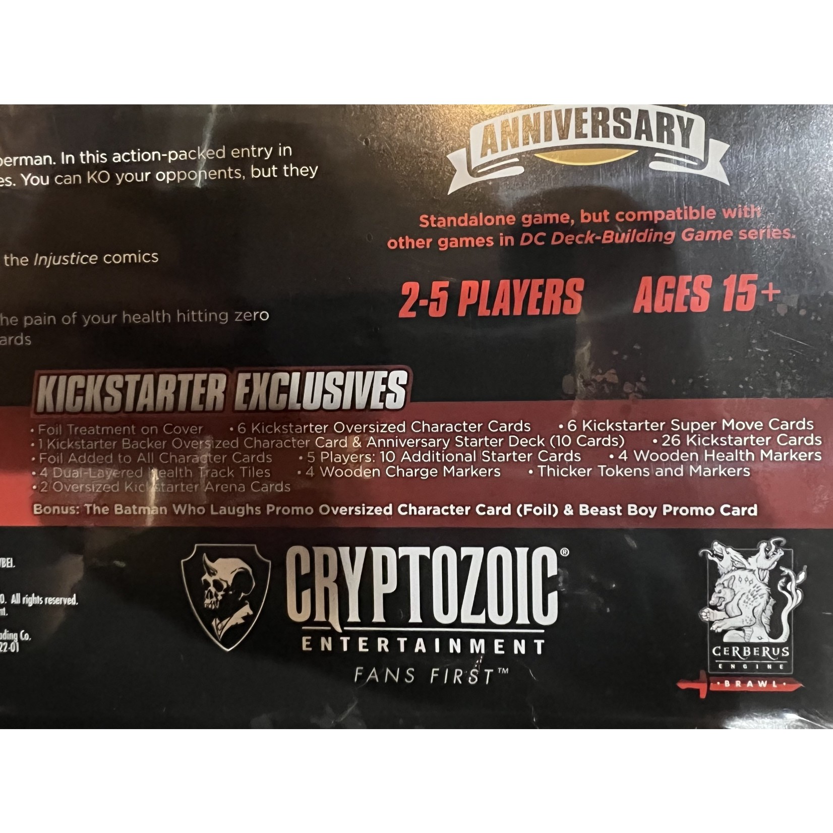 DC Comics Deck Building Game Injustice 10th Anniversary Bundle (All Sales Final)