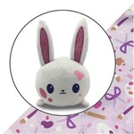 Plushie Tote Bag: White Crafting Bunny