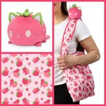 Tote Bag - Stawberry Cat Plushie