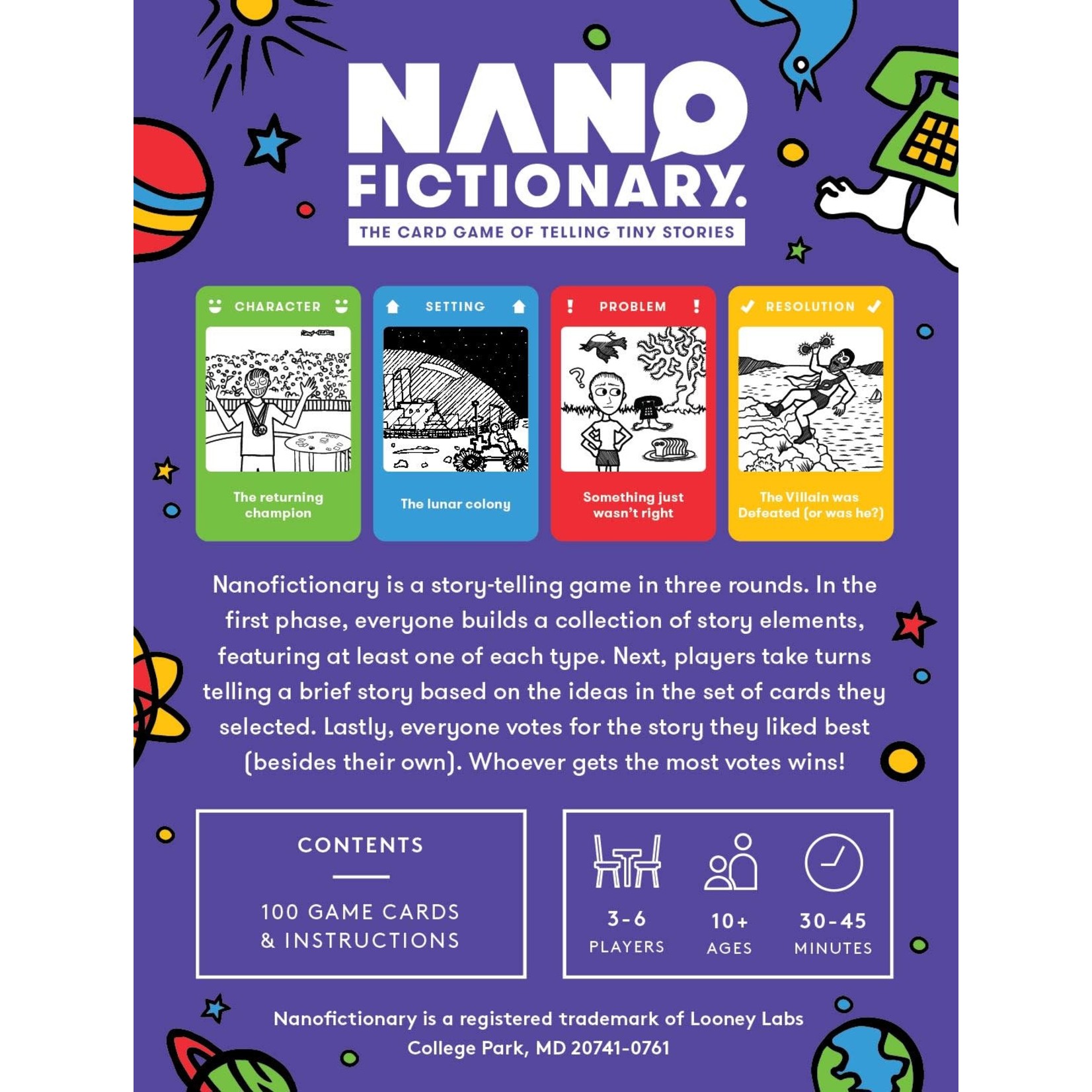 Nanofictionary