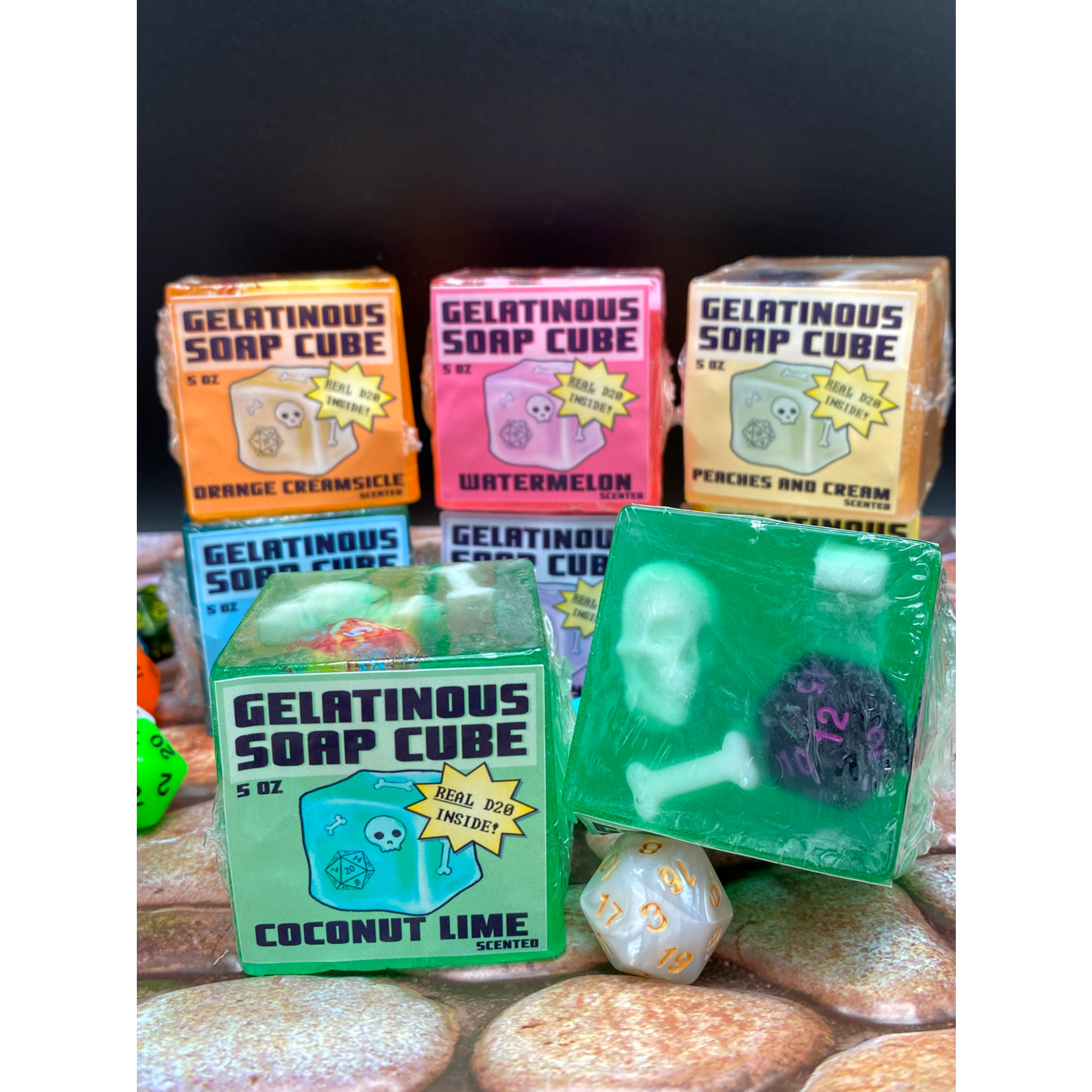 Hipp & Horn Gelatinous Soap Cube - Coconut Lime