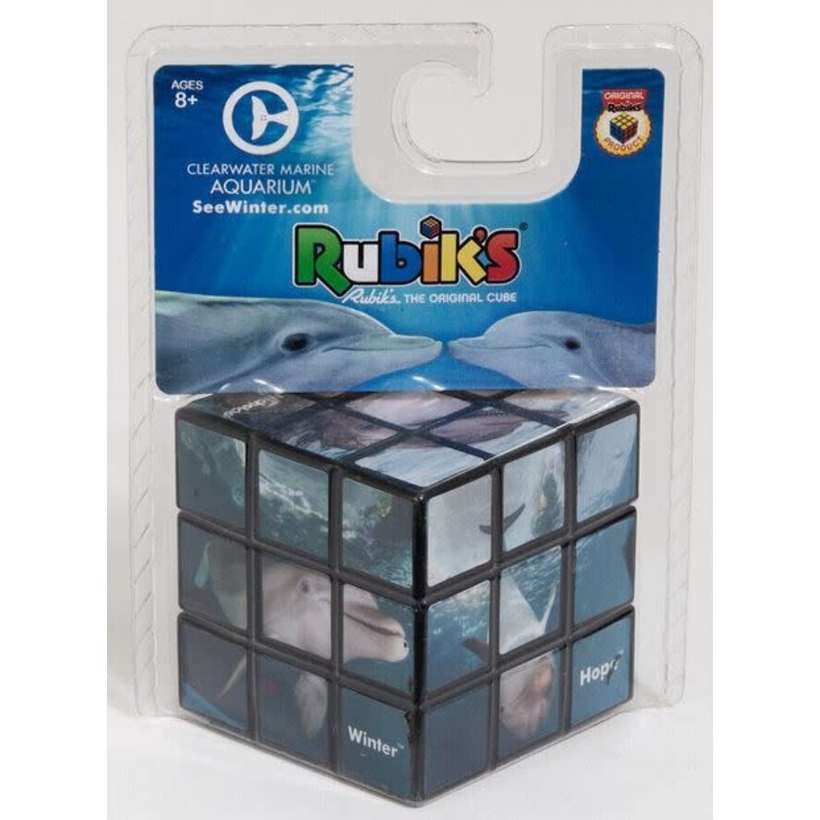 #17091 Rubik's - Clear Marine Aquarium Dragon Cache Use Game
