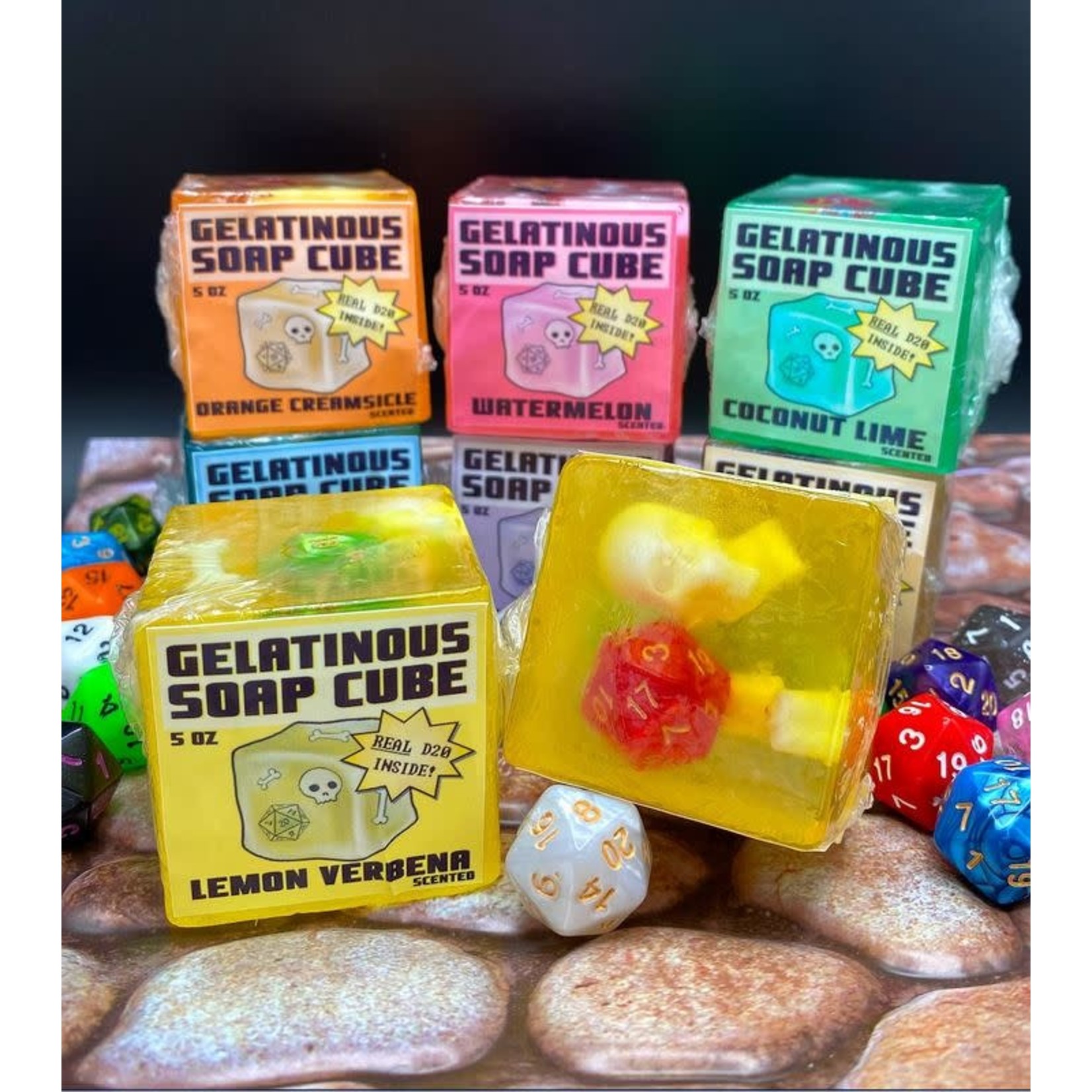 Hipp & Horn Gelatinous Soap Cube - Lemon Verbena