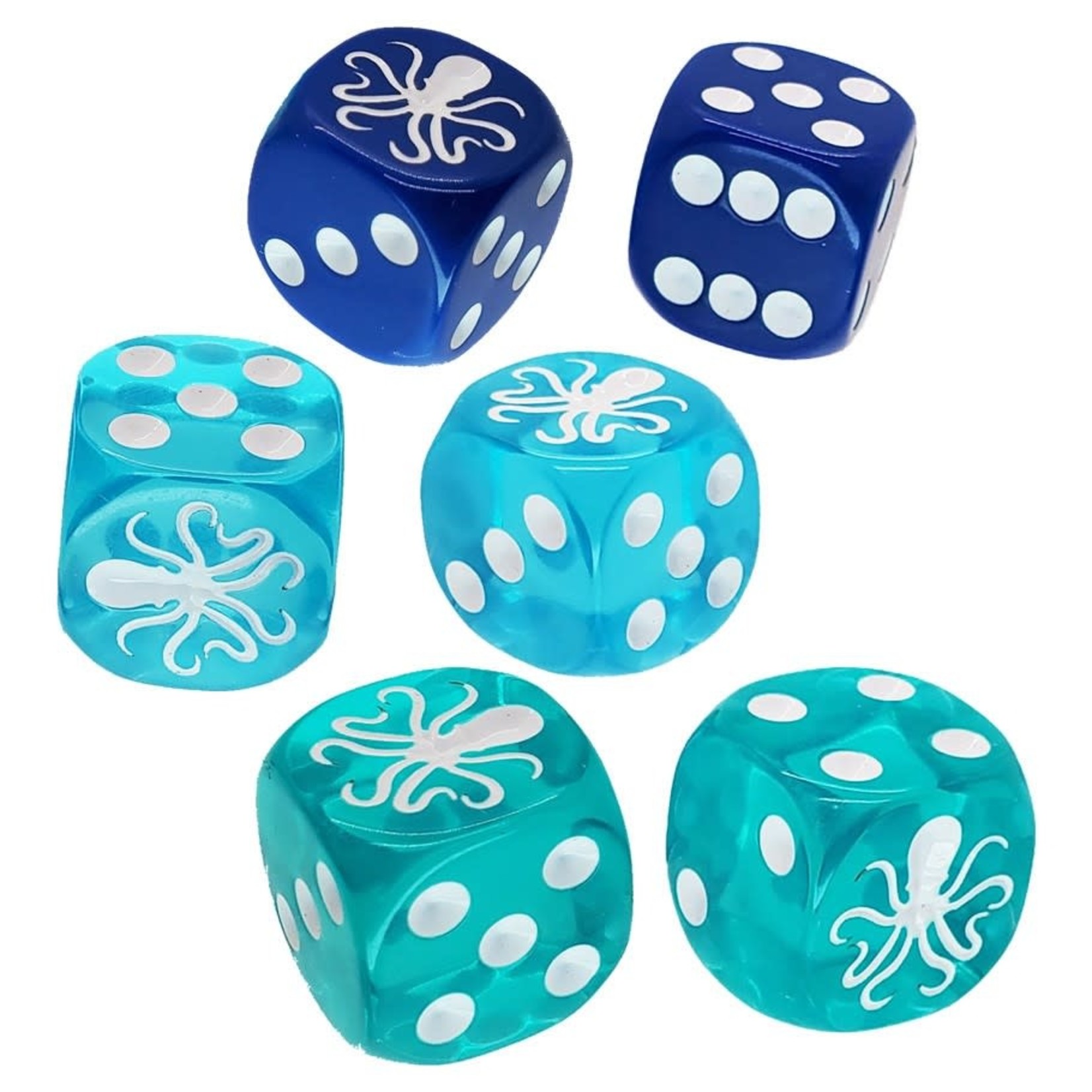 Theme Dice: Octopus d6 Dice Set (6)