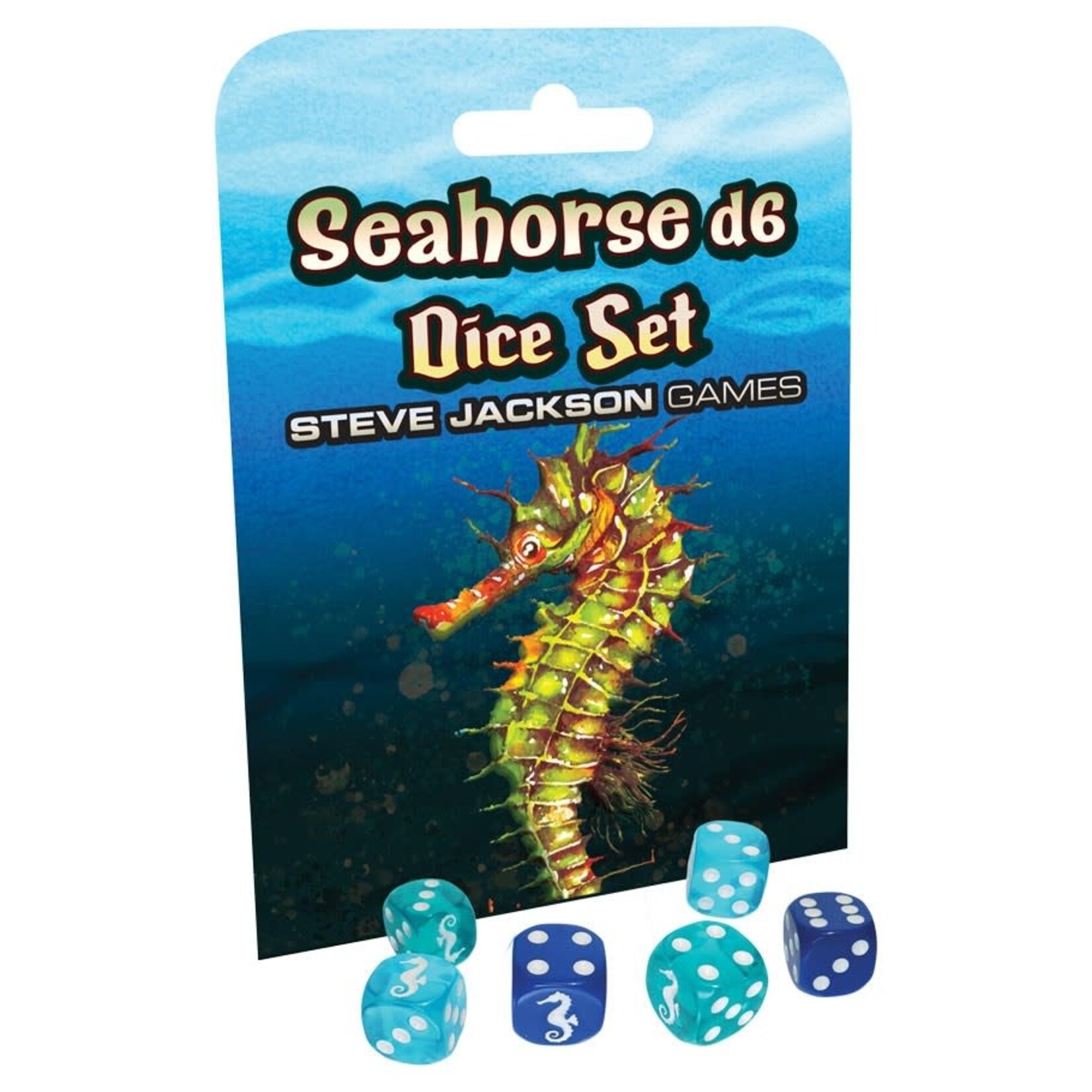 Theme Dice: Seahorse d6 Dice Set (6)