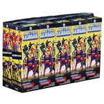 #17167  DC Hero Clix Justice League - 5 Booseter Packs Dragon Cache Used Game