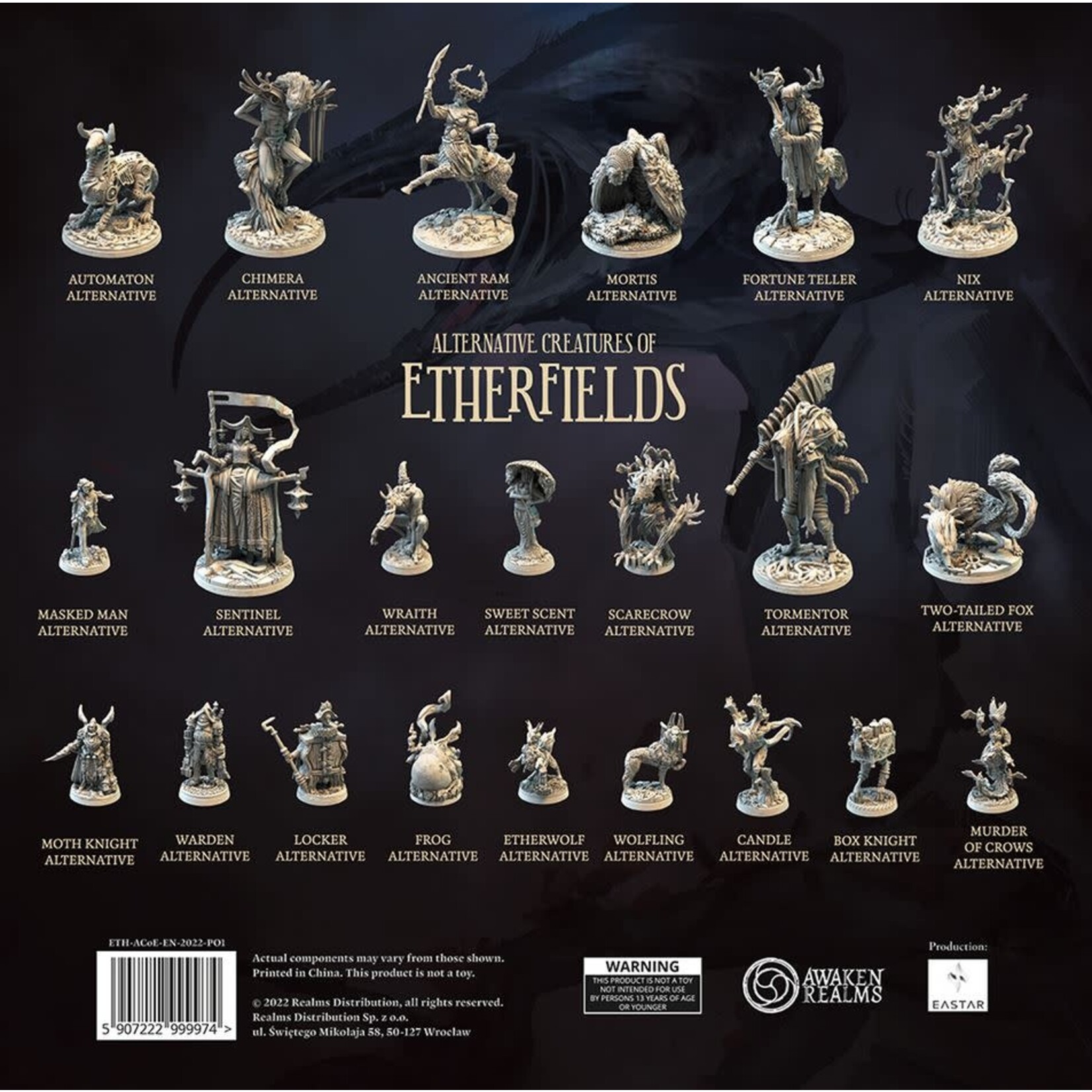 Etherfields: Alternate Creatures of Etherfields