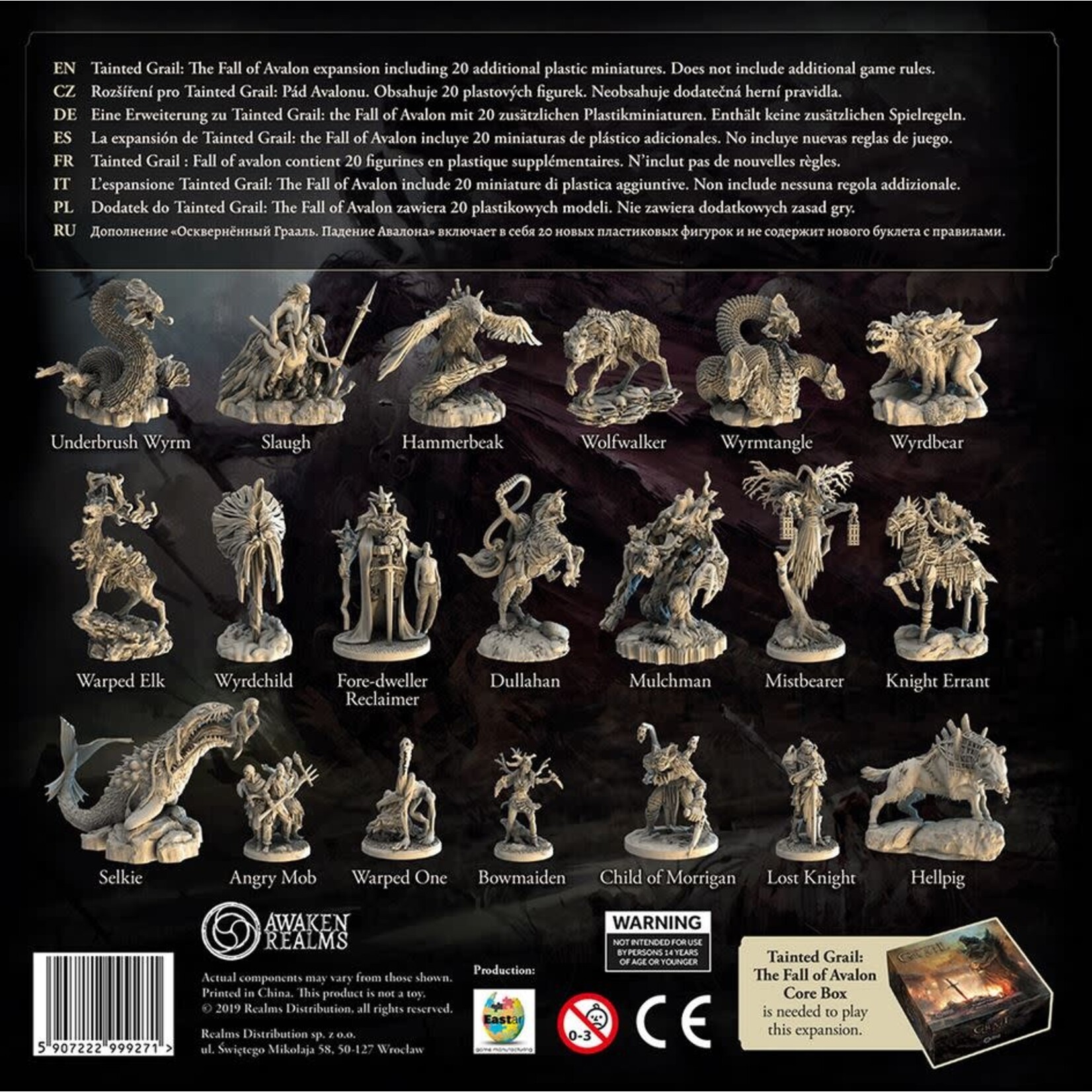 Tainted Grail: Monsters of Avalon Expansion