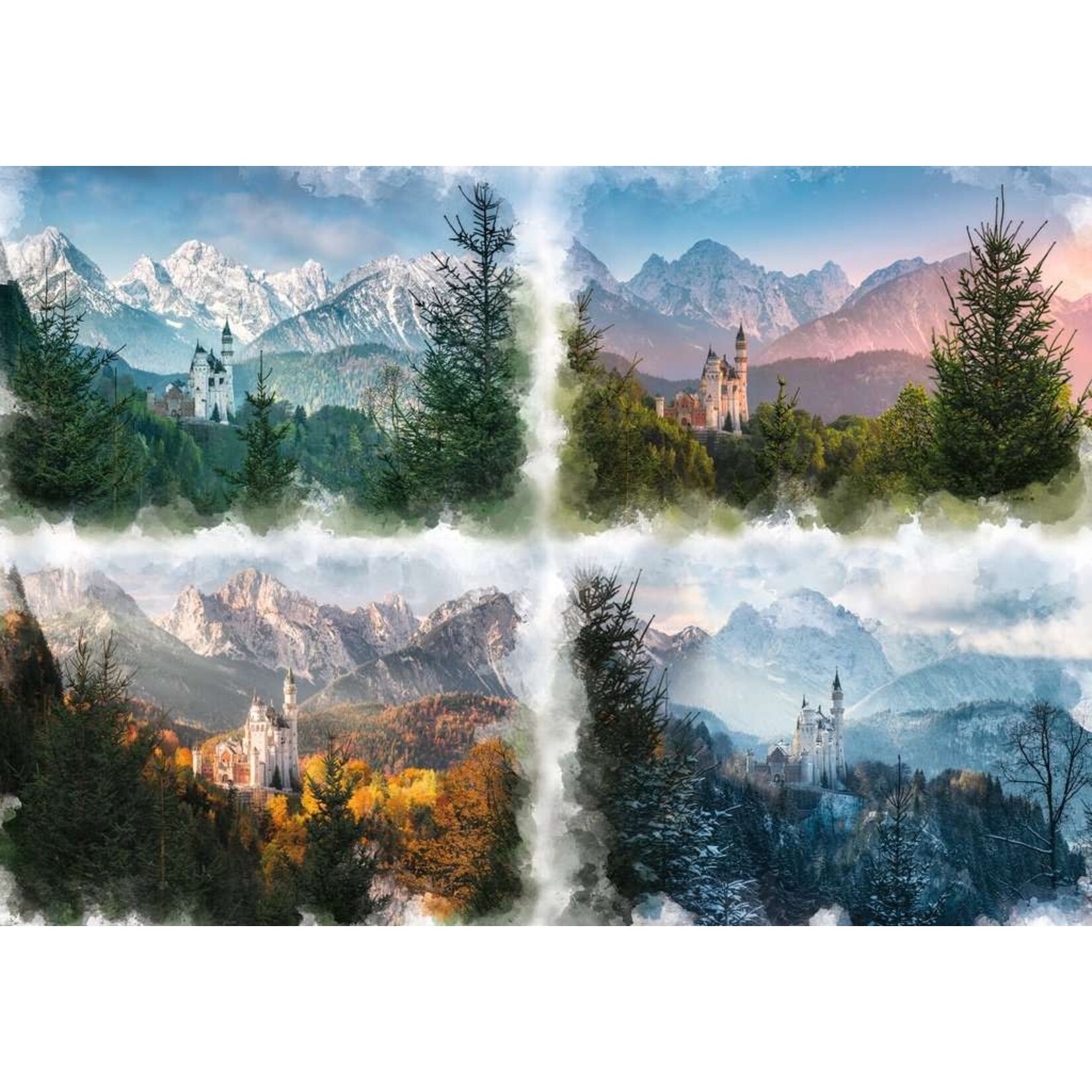 Neuschwanstein Seasons 18000 Piece Puzzle