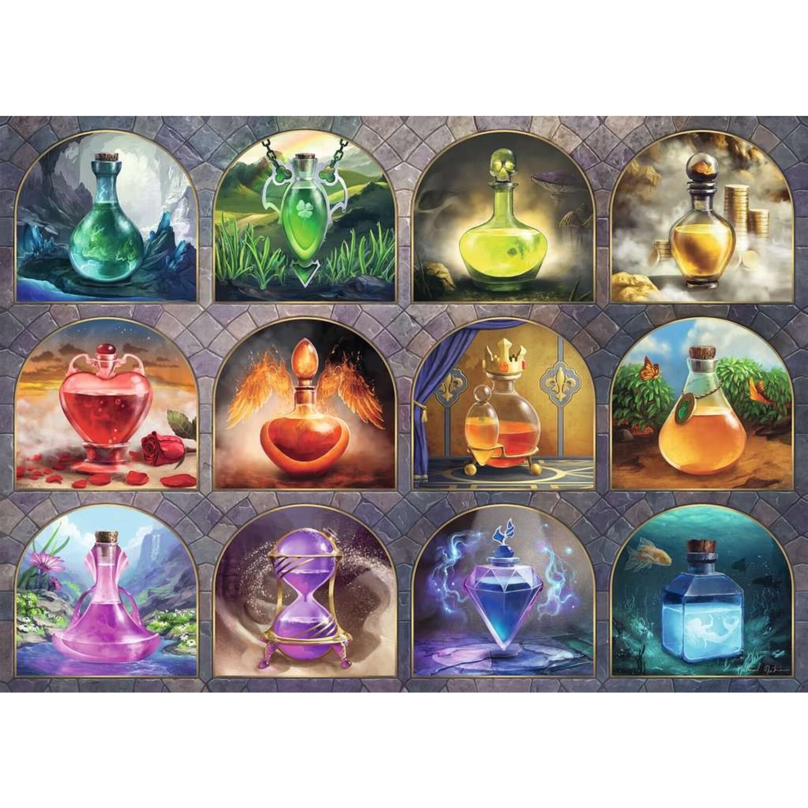 Magical Potions 1000 Piece Puzzle