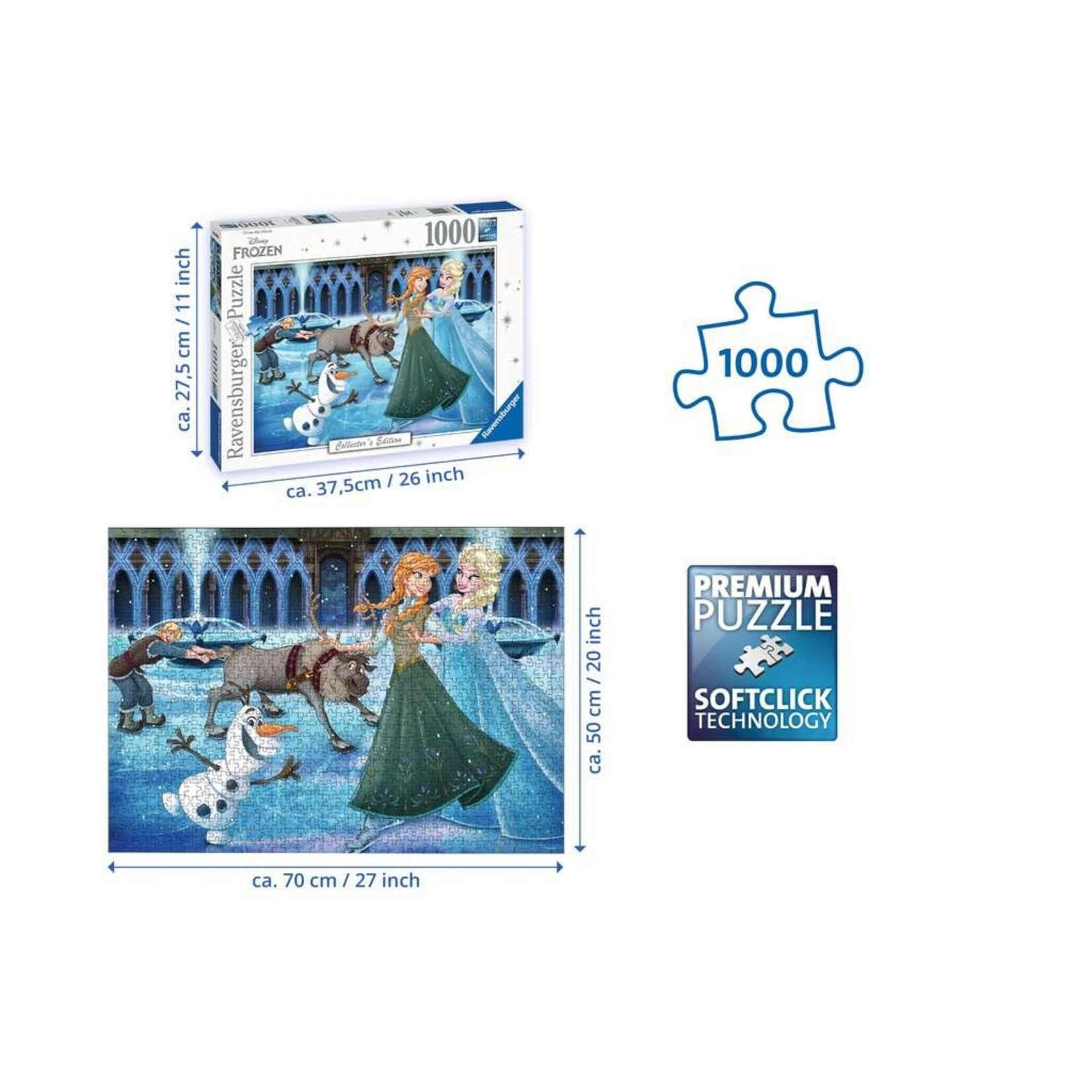 Disney Frozen Collector's Edition 1000 Piece Puzzle