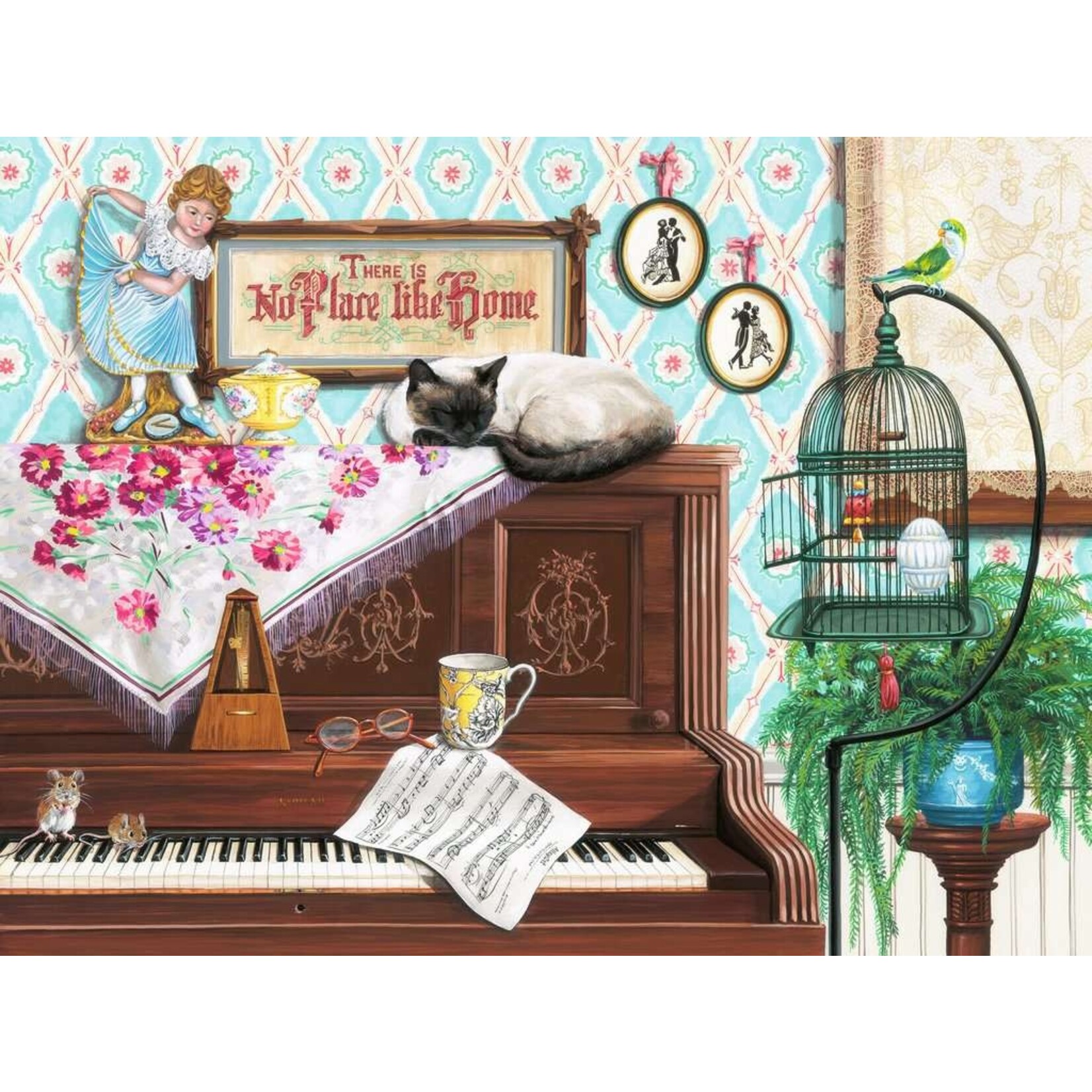 Piano Cat 750 Piece Large Format Puzzle