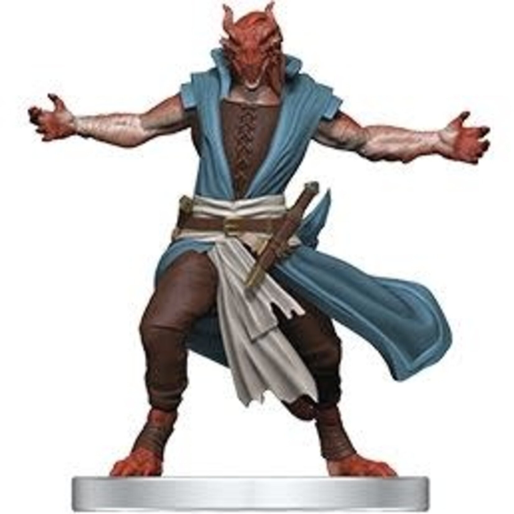 Painted Mini Single: Dragonborn Sorcerer Rokpyratrix The Clanless - D&D Onslaught