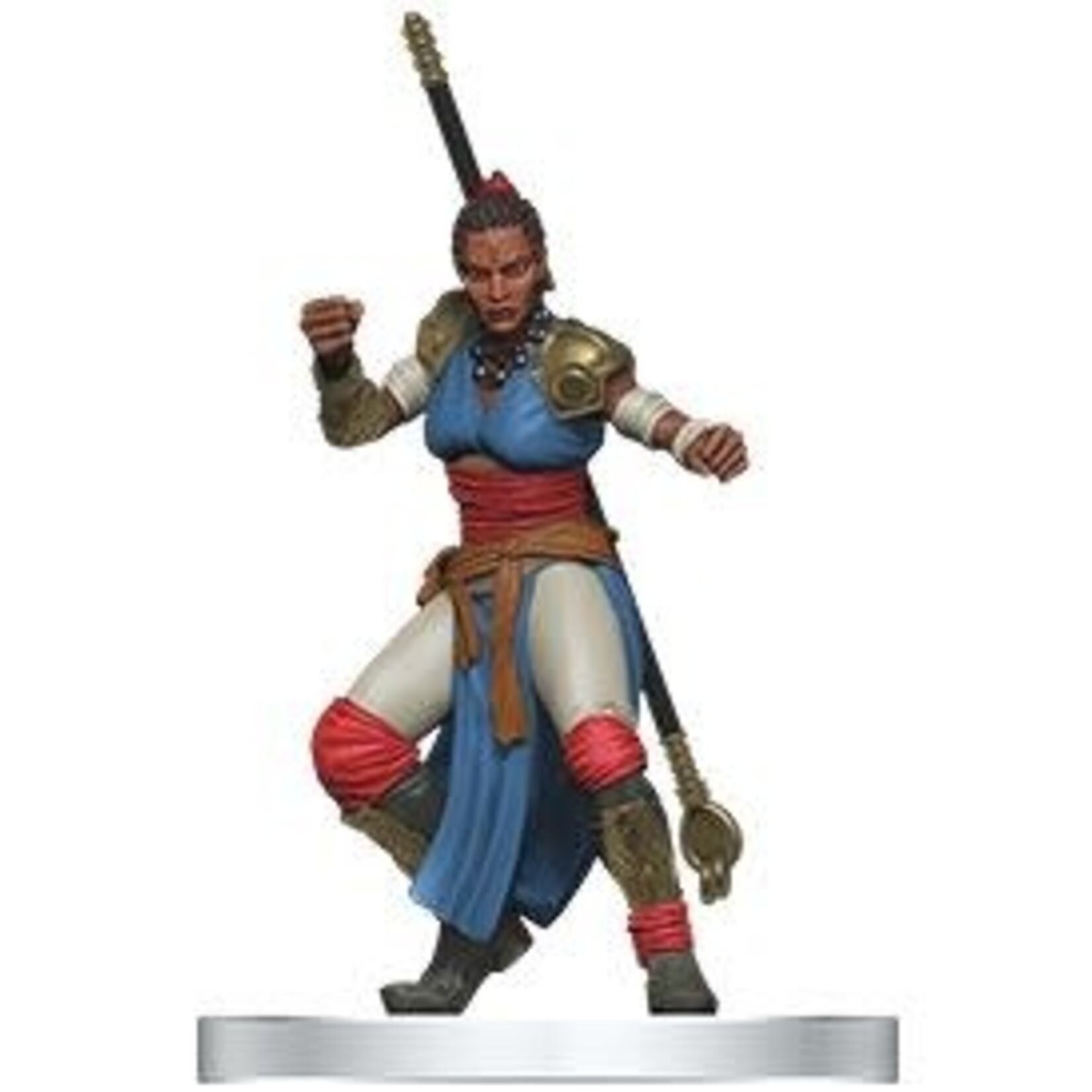 Painted Mini Single: Human Monk Jeevika The Flowing Maple - D&D Onslaught