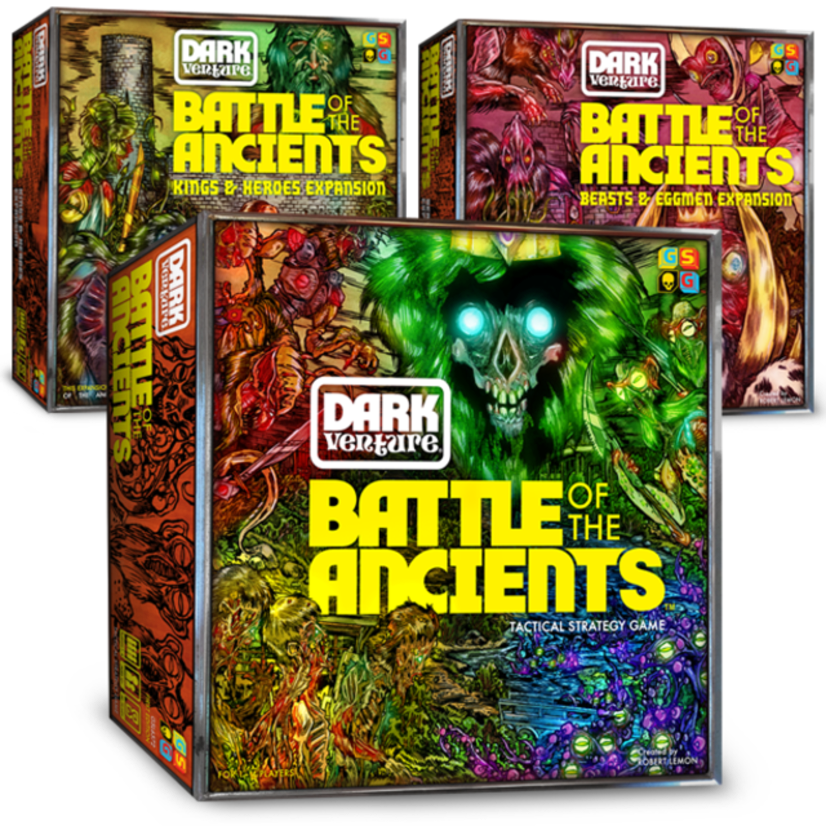 Gilded Skull Games Dark Venture - Battle of the Ancients 2023 Exclusive Bundle (All Sale Final)