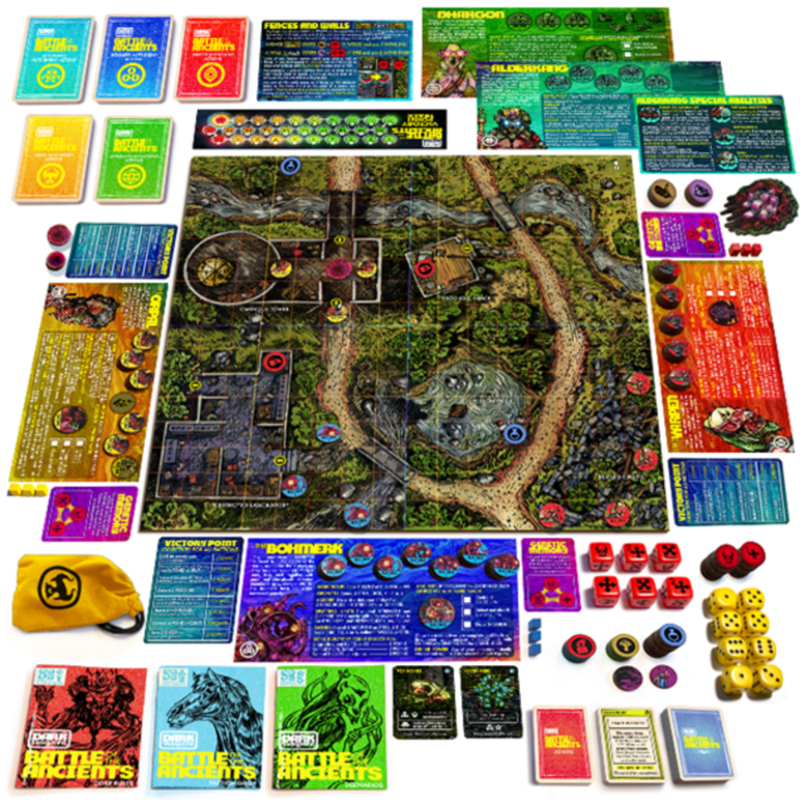 Gilded Skull Games Dark Venture - Battle of the Ancients 2023 Exclusive Bundle (All Sale Final)