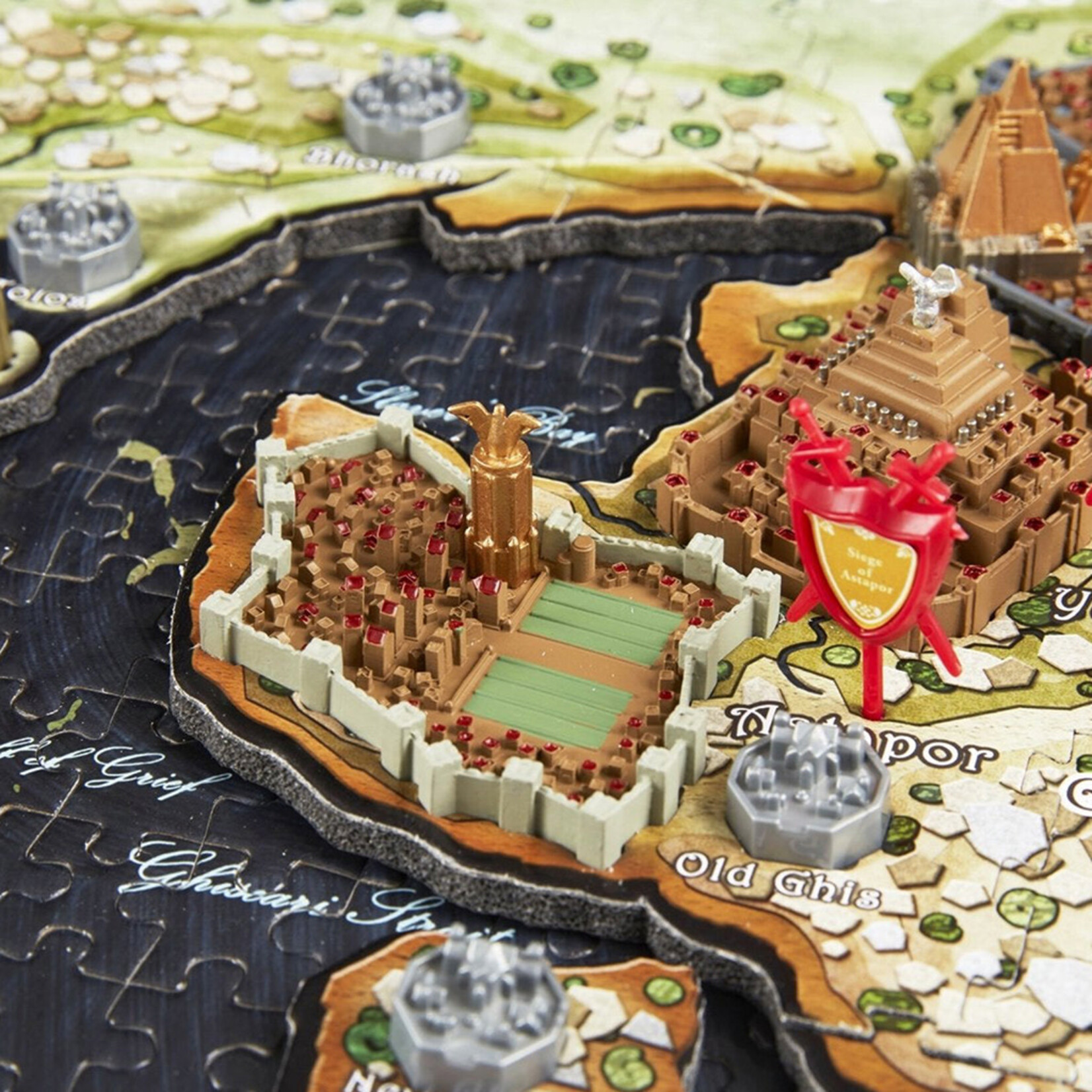 Game of Thrones Essos 4D 1000+ Piece Puzzle