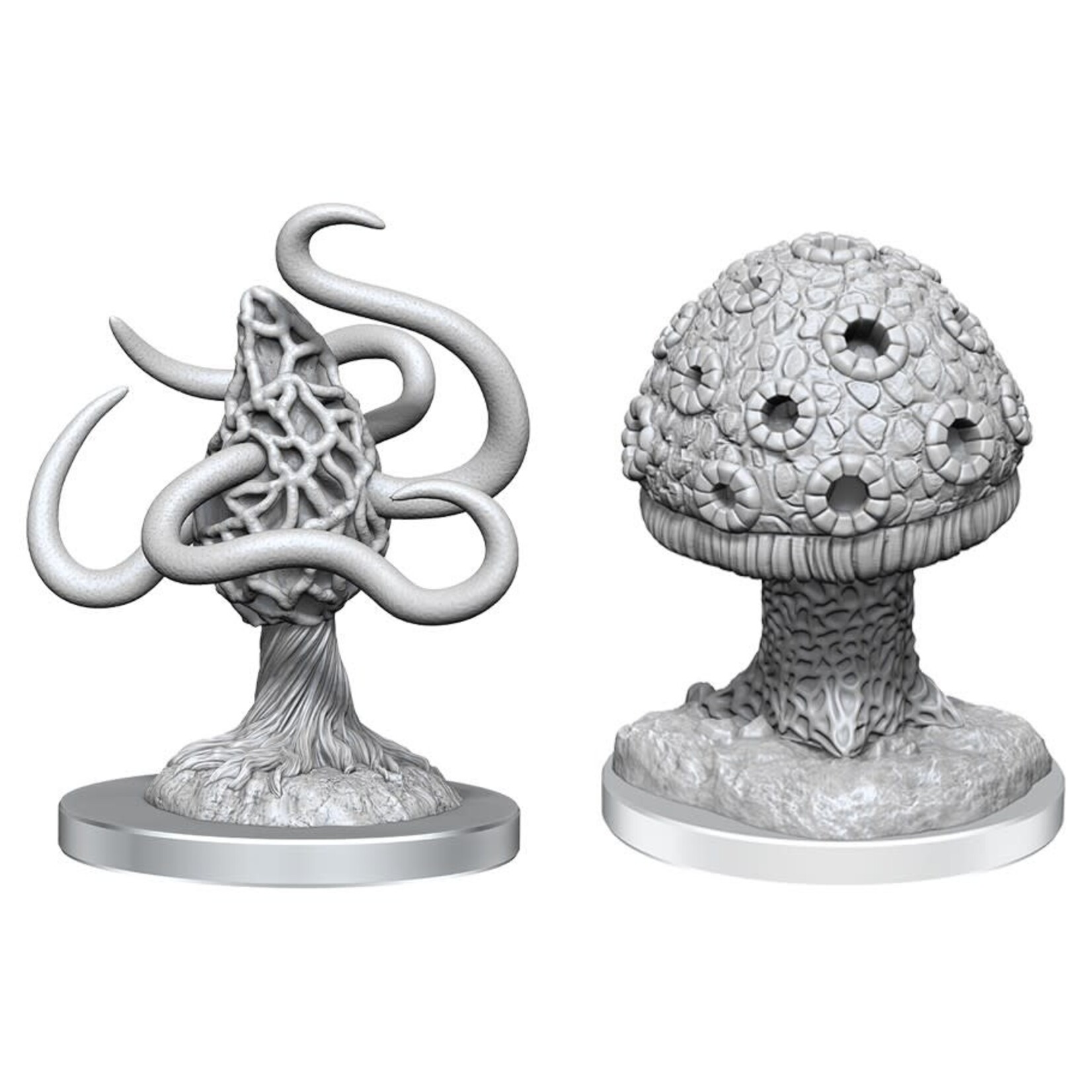 Unpainted Minis D&D |  Shrieker & Violet Fungus W21 | 90644
